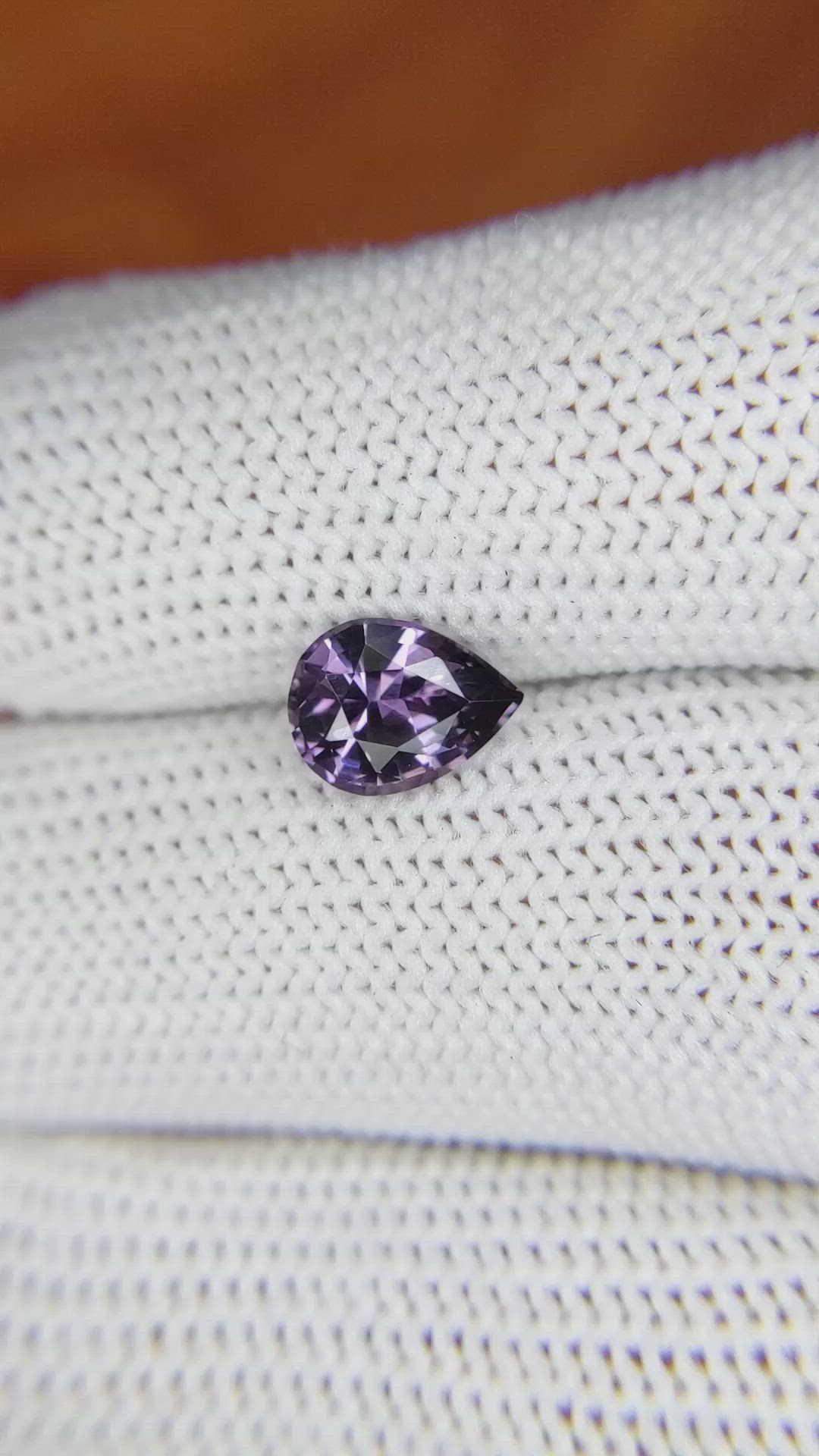 1.27 Ct. Spinel from Ceylon (Sri Lanka) Size Video