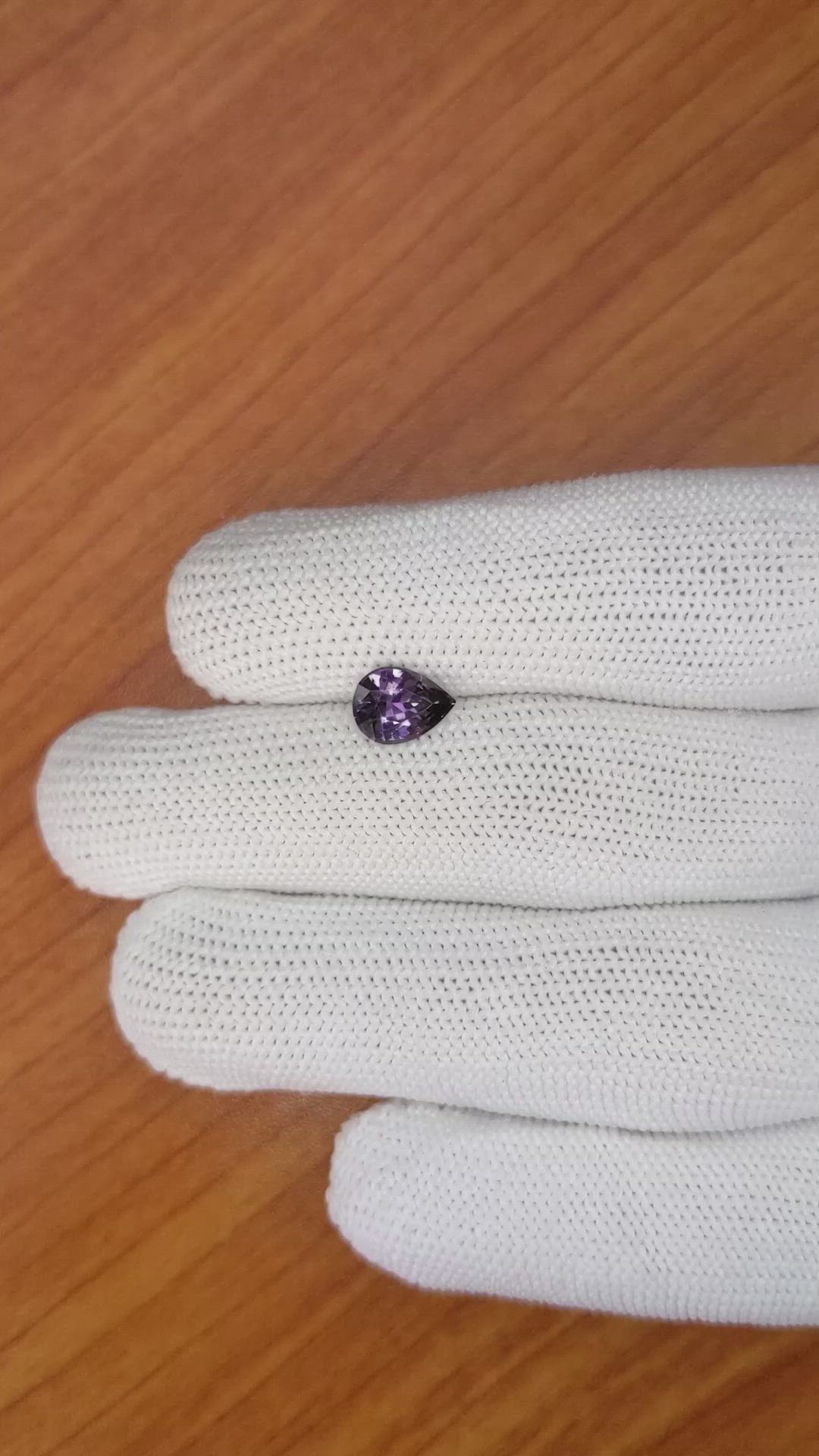 1.27 Ct. Spinel from Ceylon (Sri Lanka) Size Video