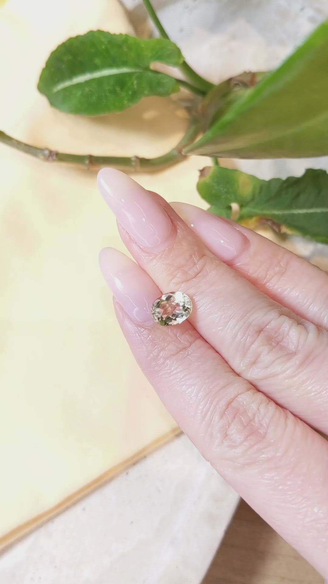 1.79 Ct. Heliodor from Pakistan Size Video