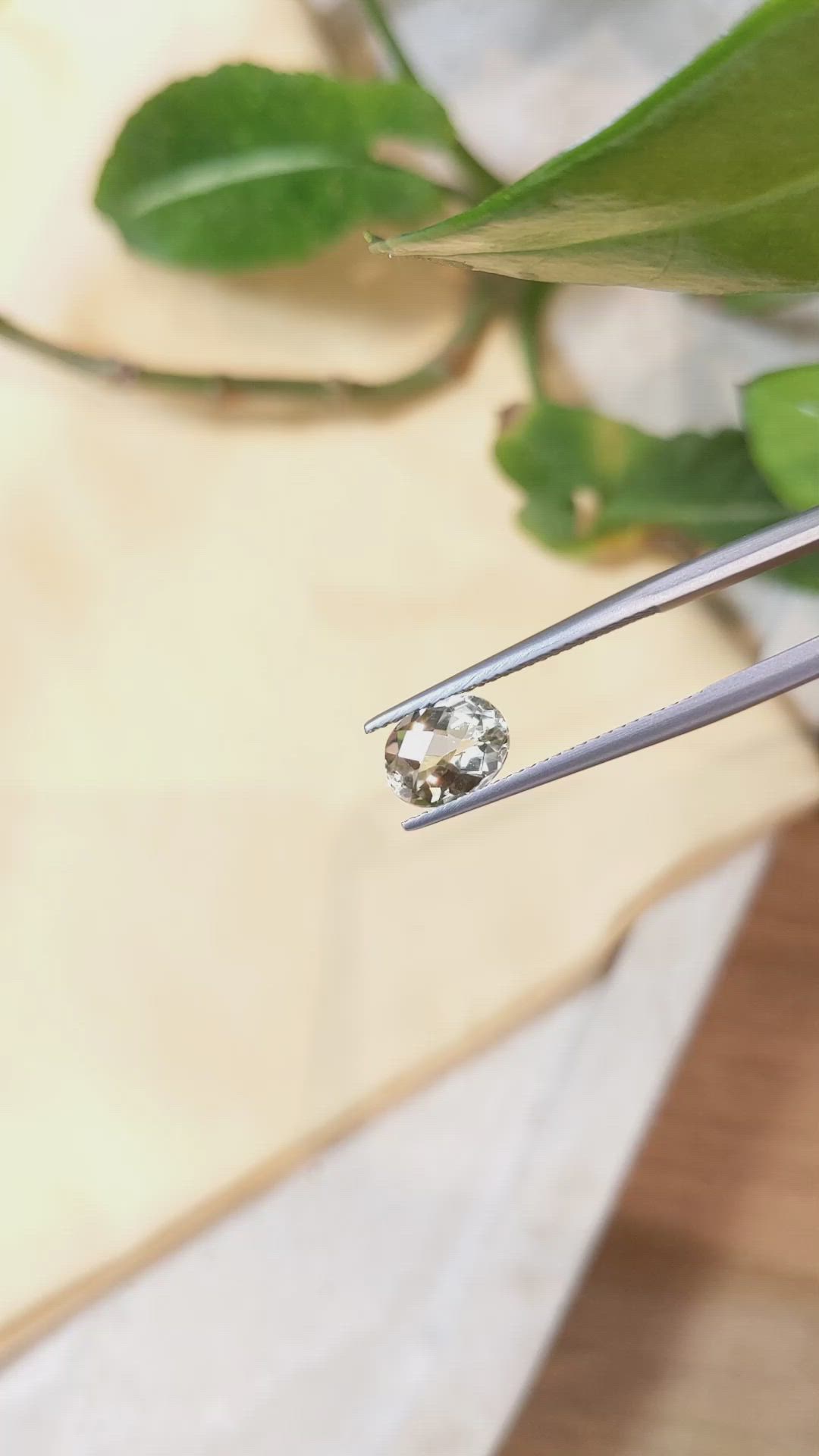 1.34 Ct. Heliodor from Pakistan Size Video