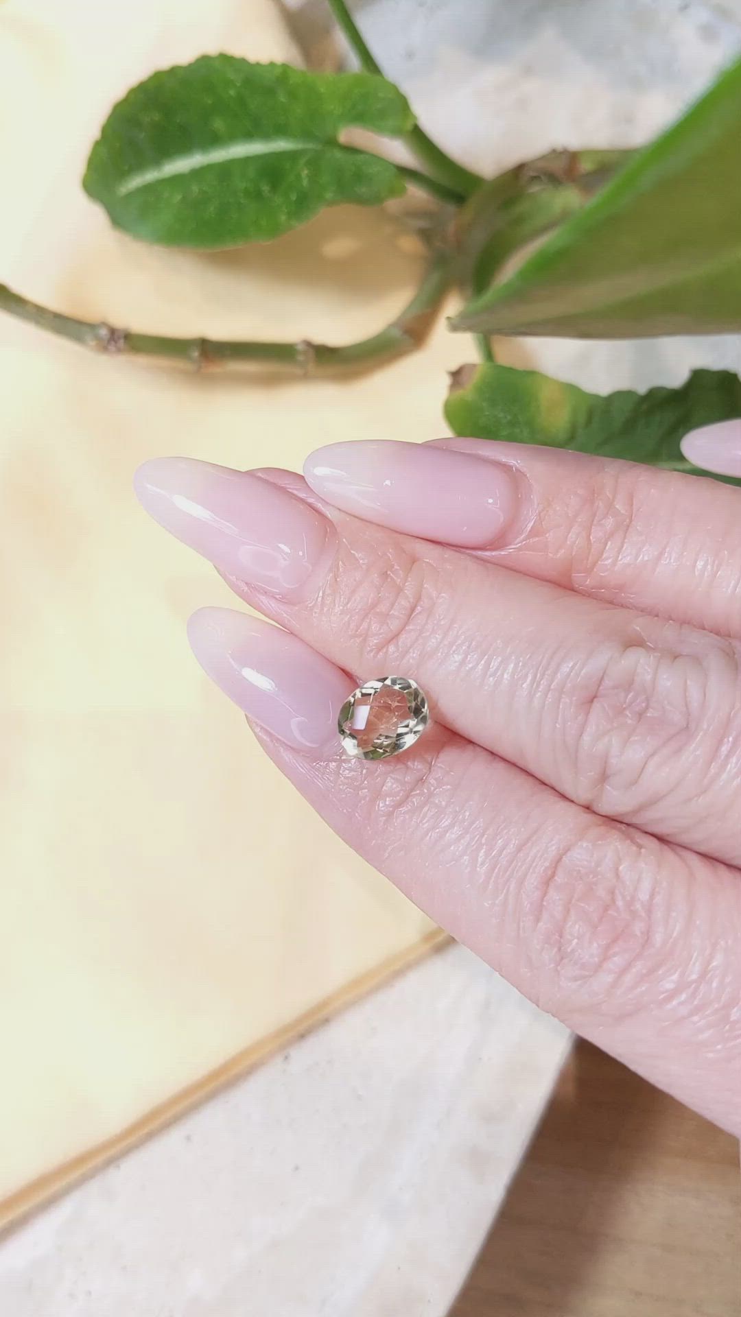 1.62 Ct. Heliodor from Pakistan Size Video