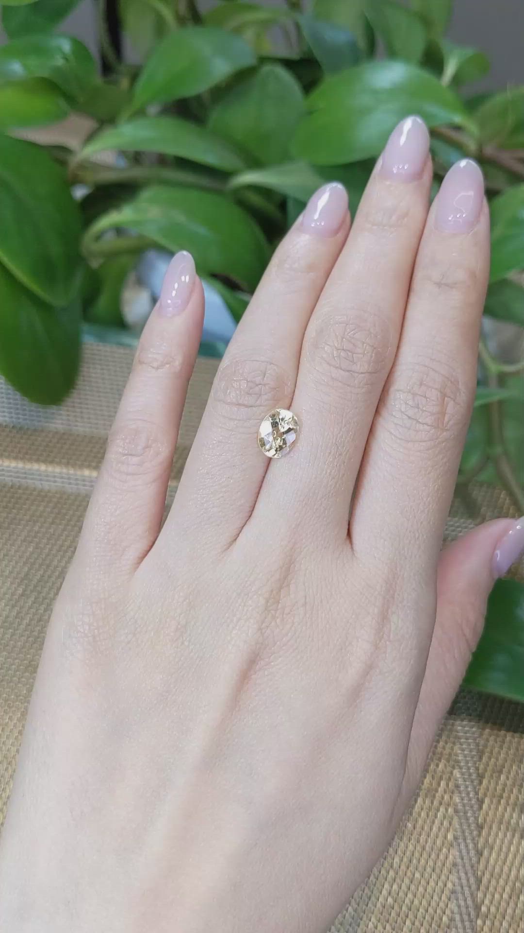 1.53 Ct. Heliodor from Pakistan Size Video