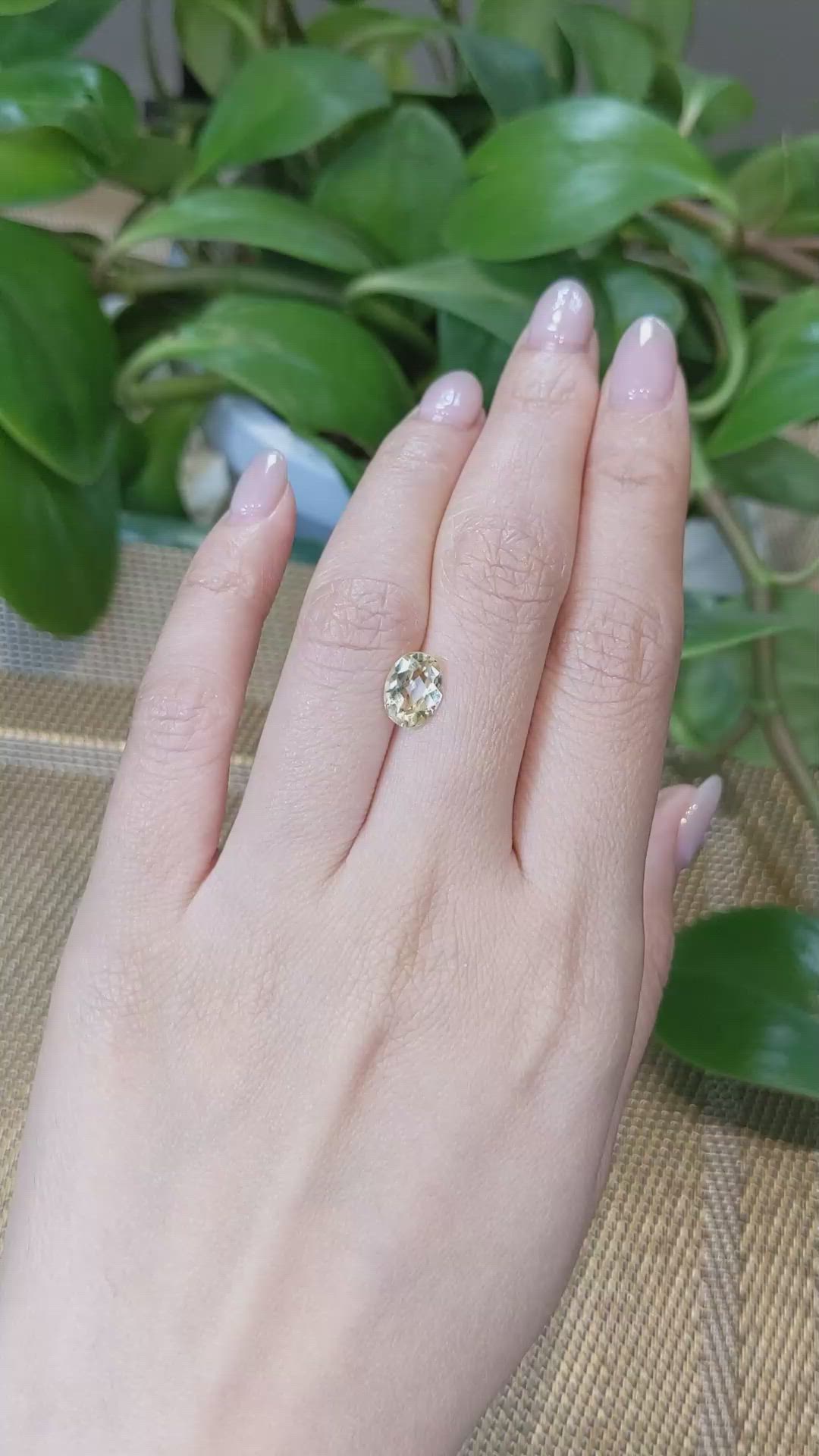 1.30 Ct. Heliodor from Pakistan Size Video