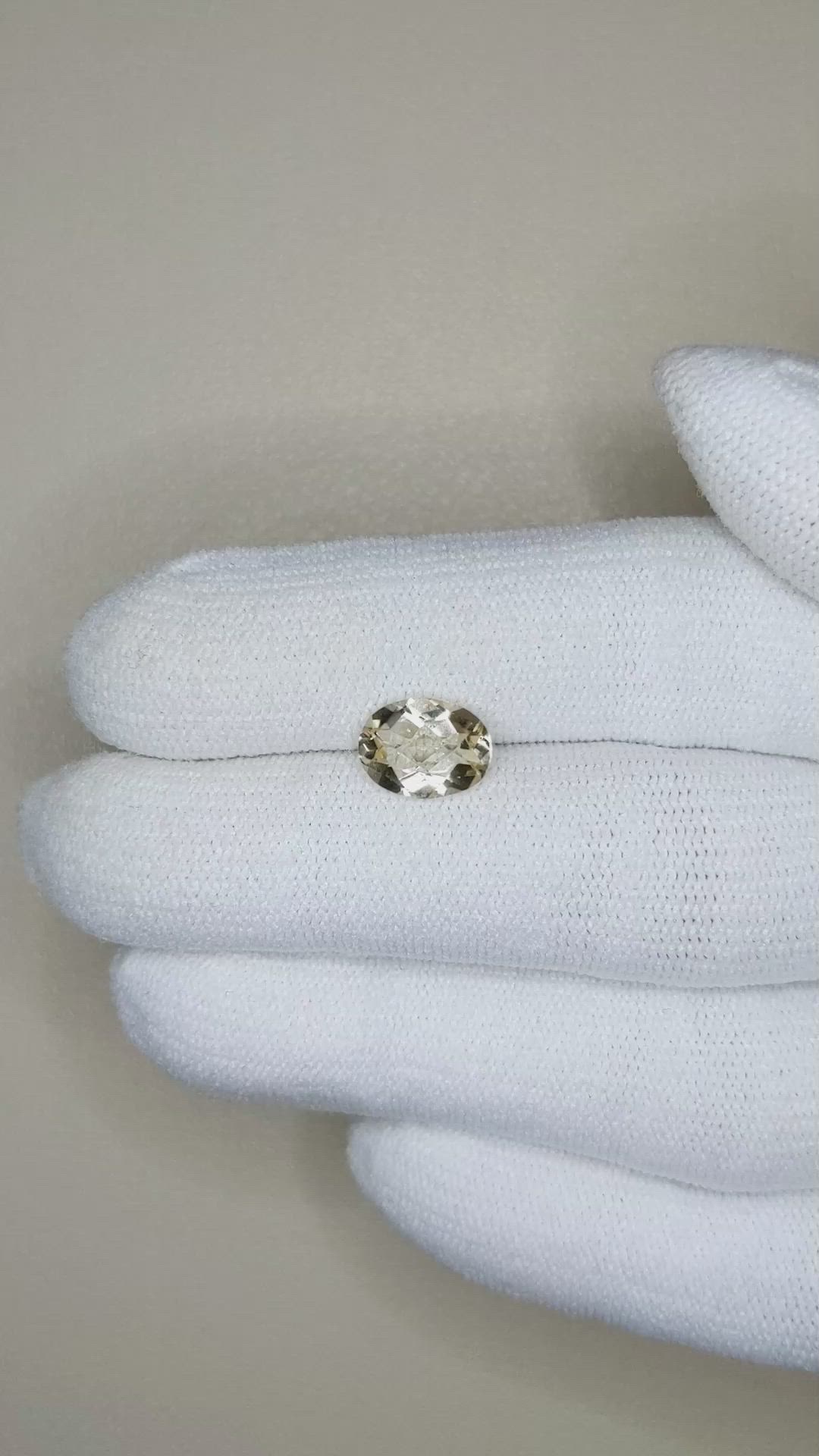 1.30 Ct. Heliodor from Pakistan Size Video