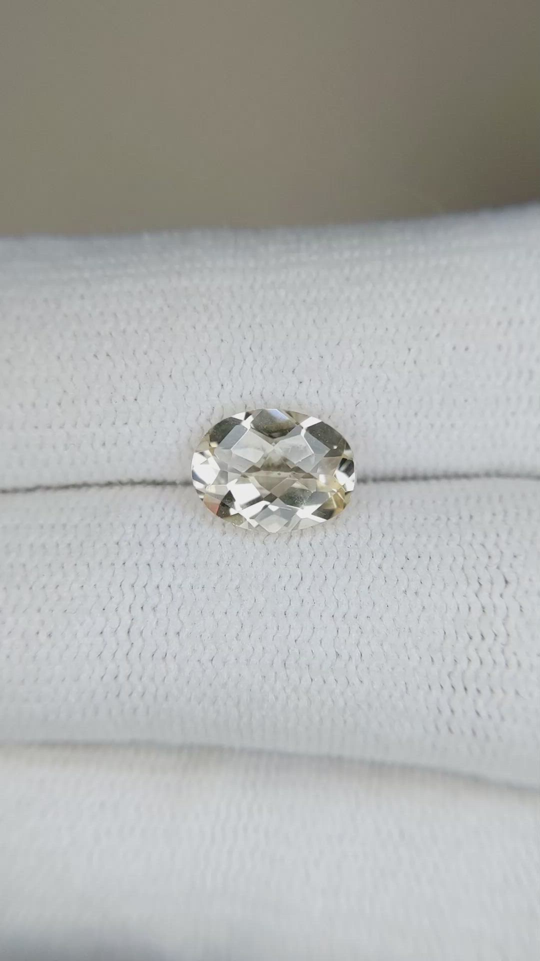 1.30 Ct. Heliodor from Pakistan Size Video