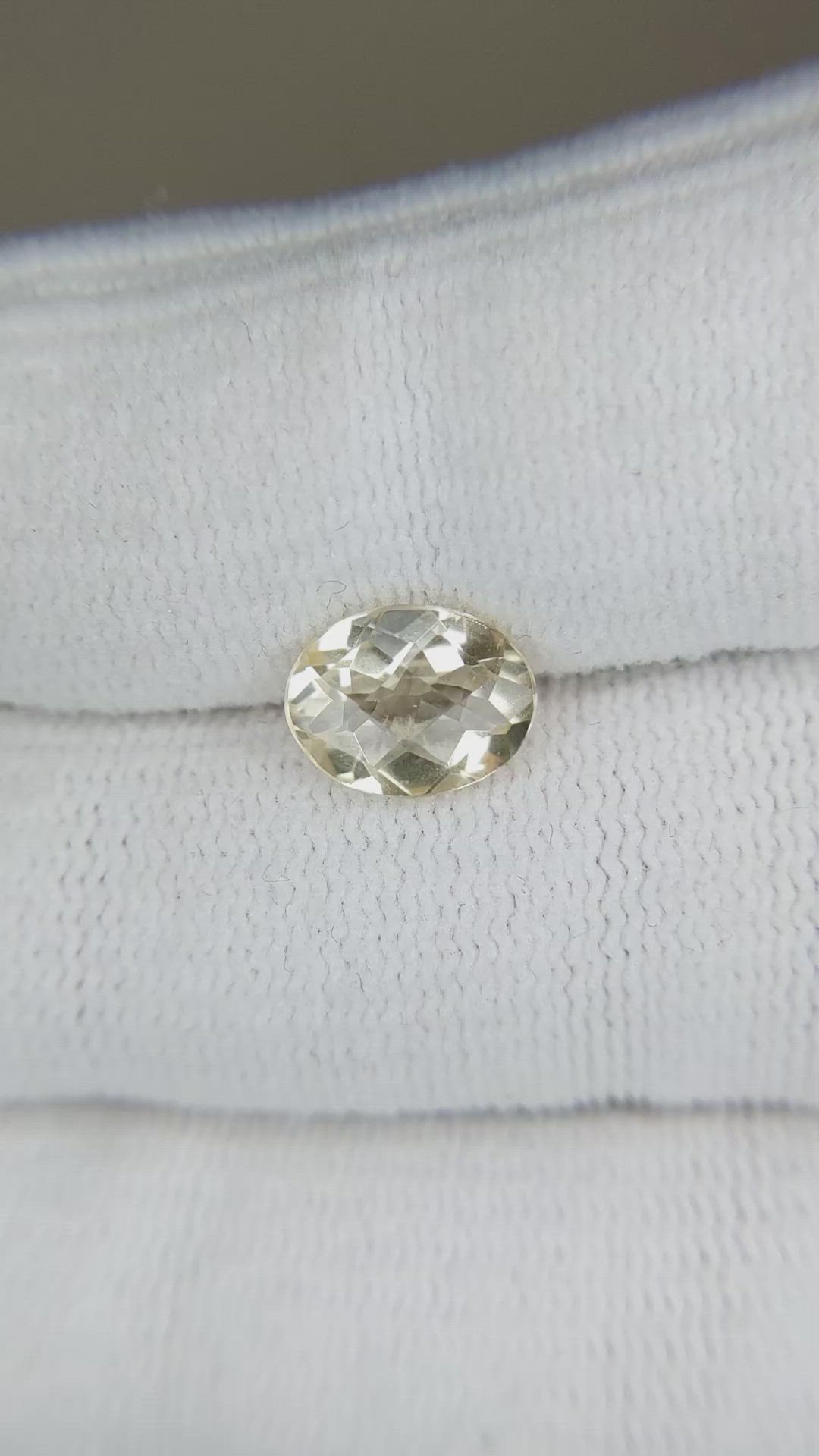1.42 Ct. Heliodor from Pakistan Size Video