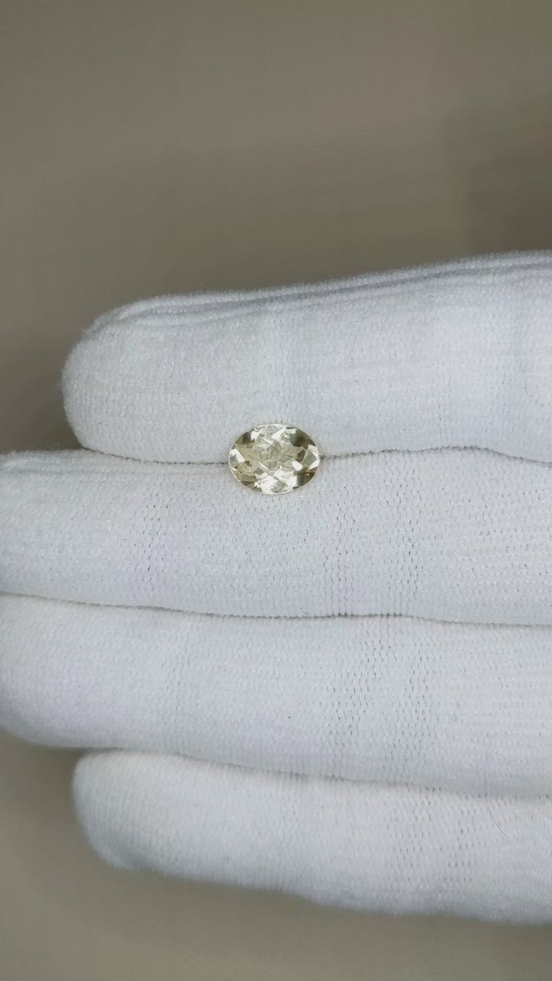 1.42 Ct. Heliodor from Pakistan Size Video