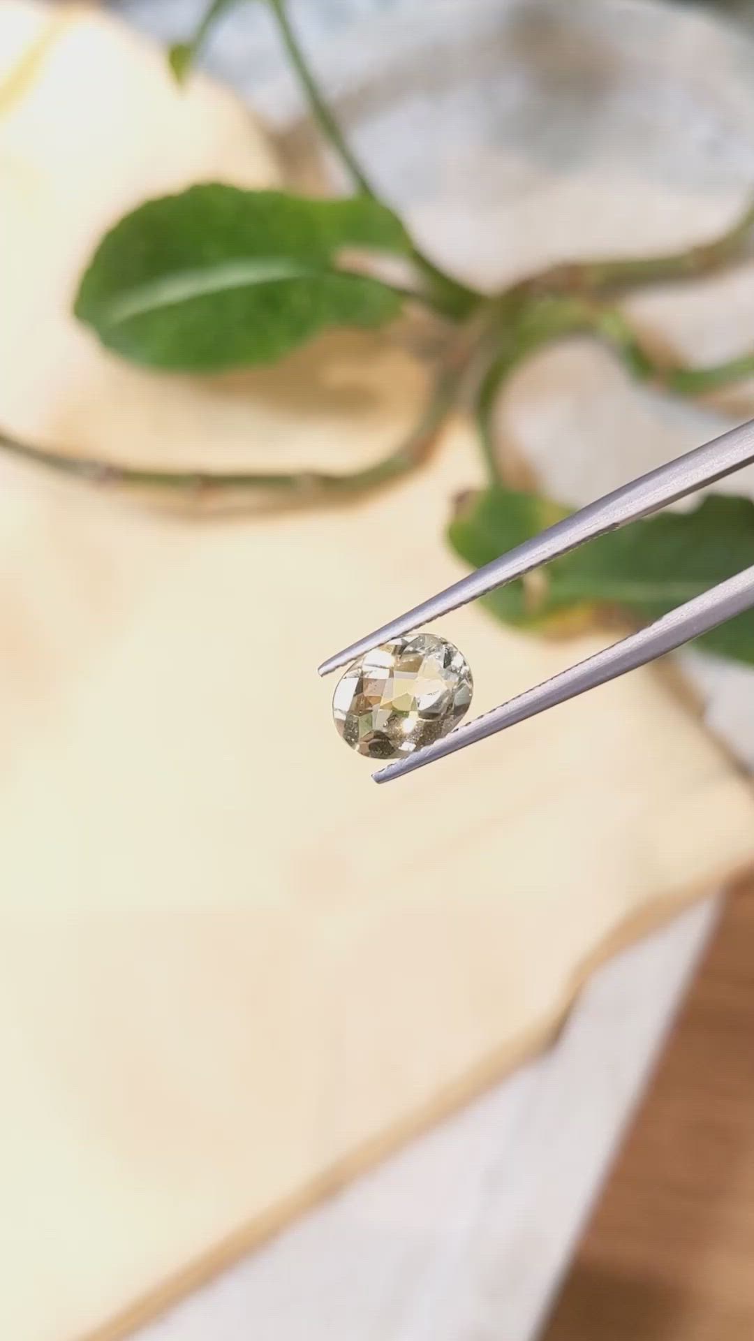 1.52 Ct. Heliodor from Pakistan Size Video