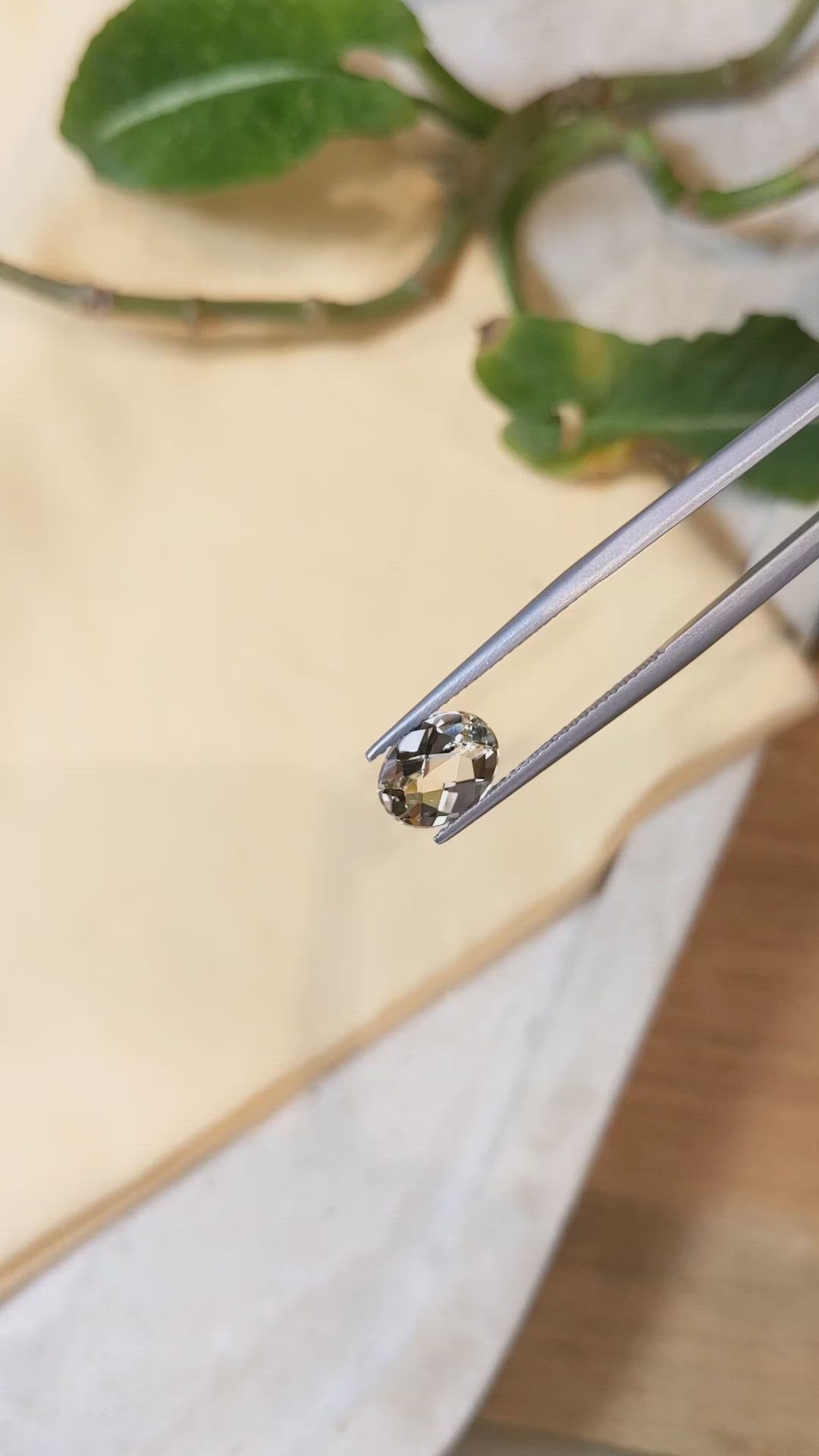 1.70 Ct. Heliodor from Pakistan Size Video