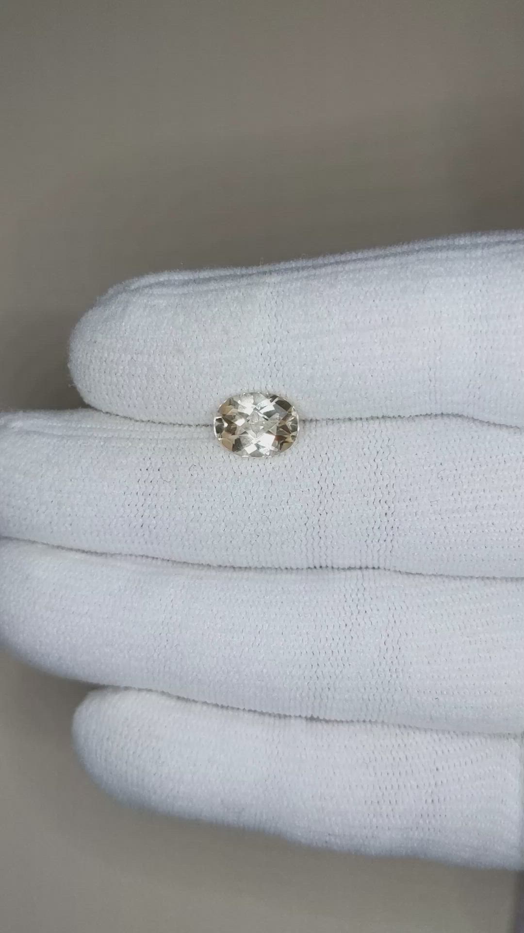 1.79 Ct. Heliodor from Pakistan Size Video