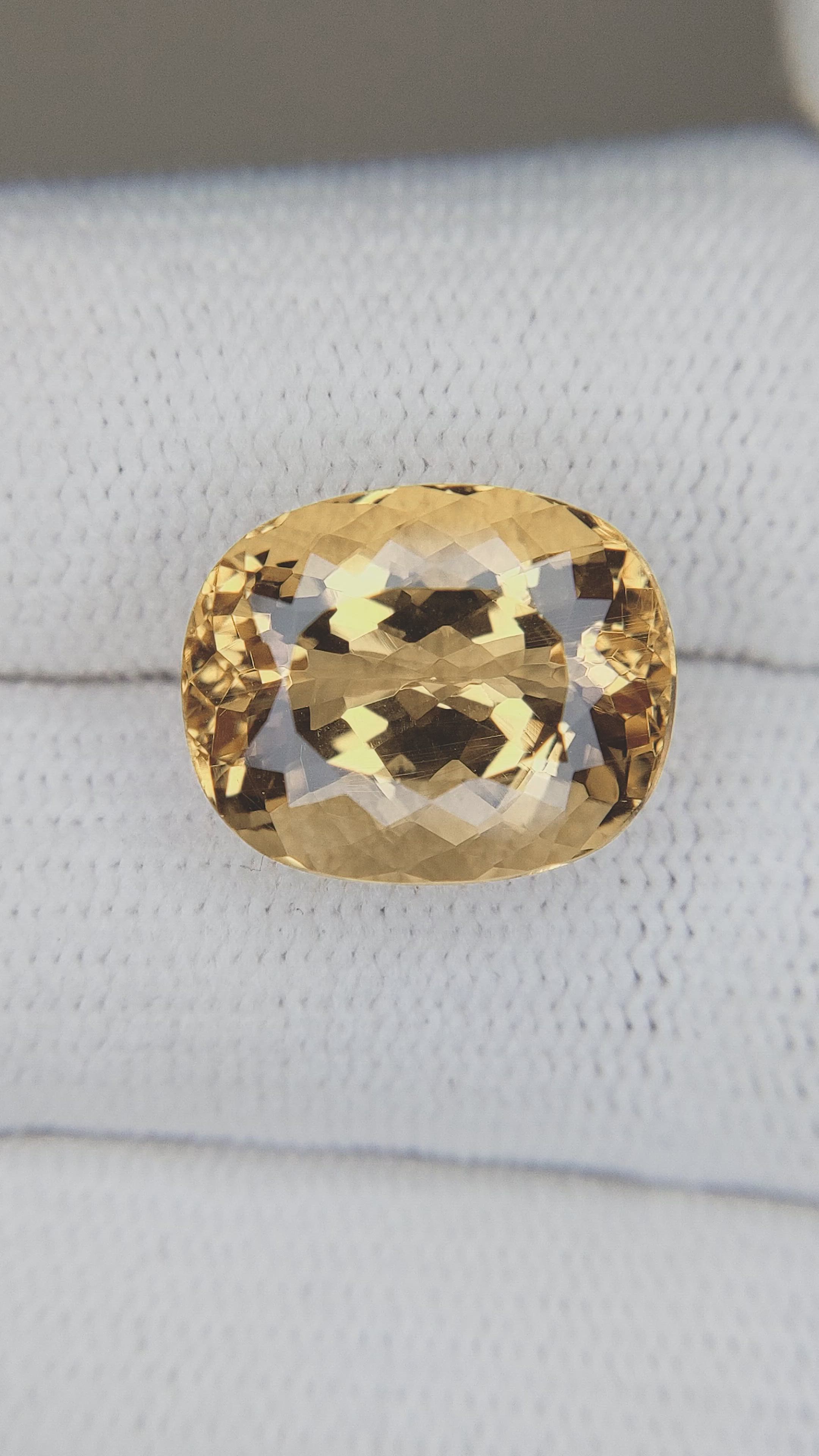 9.45 Ct. Imperial Topaz from Brazil Size Video