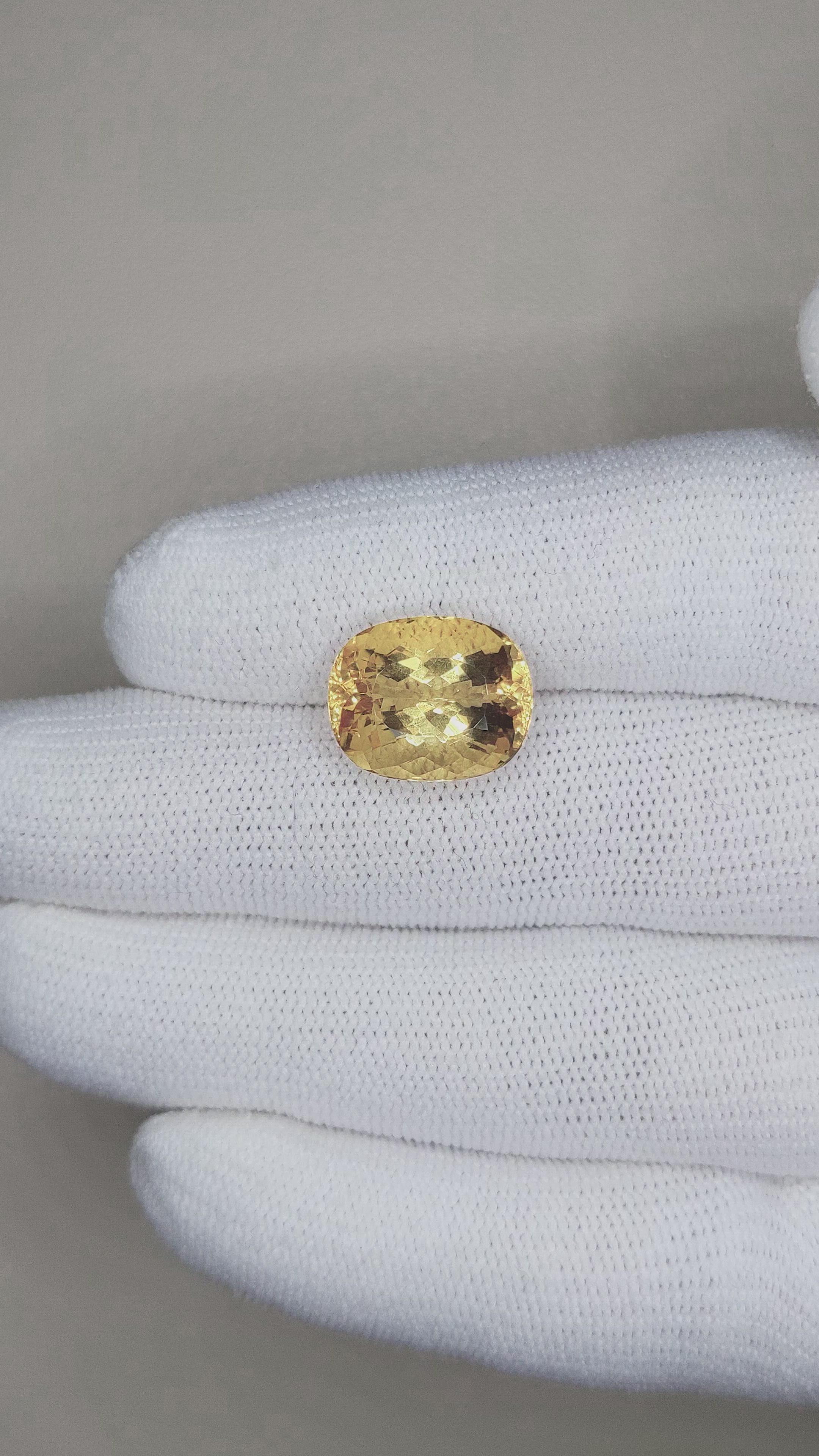 9.45 Ct. Imperial Topaz from Brazil Size Video
