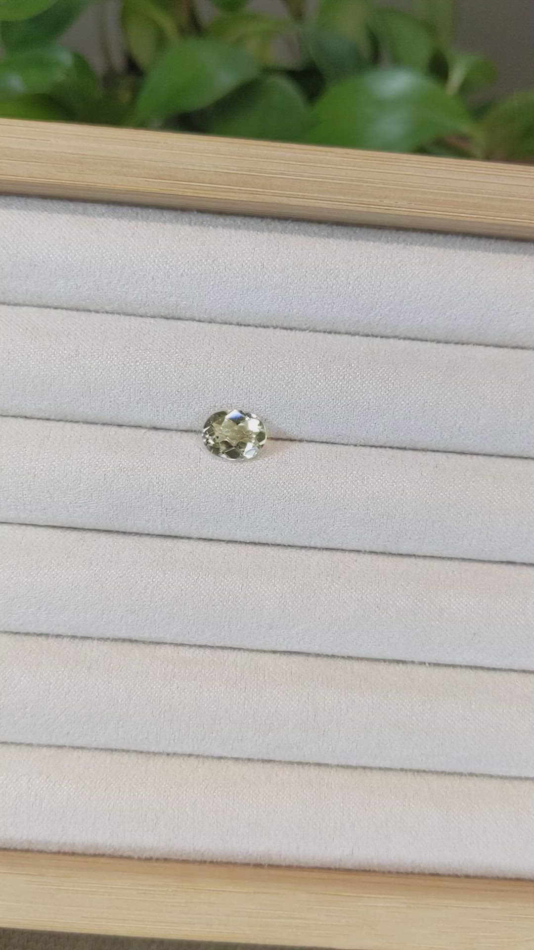 1.54 Ct. Heliodor from Pakistan Size Video