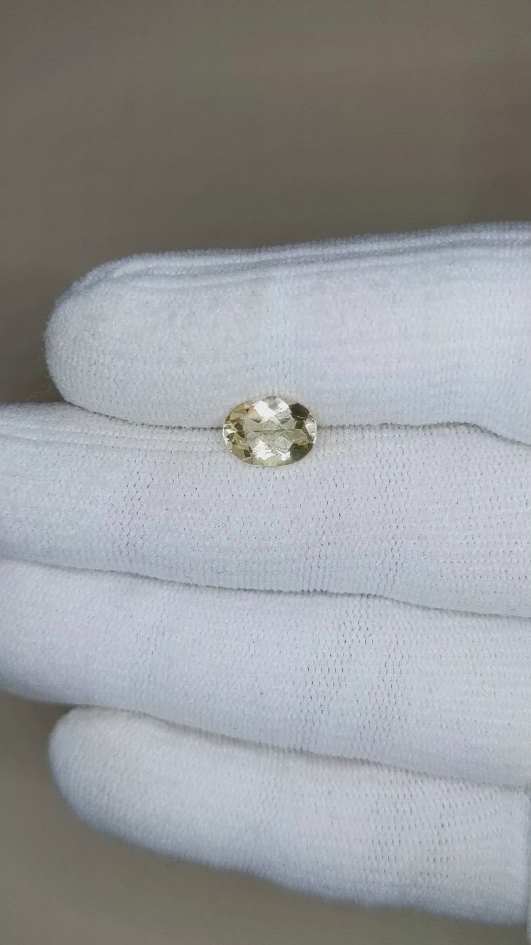 1.45 Ct. Heliodor from Pakistan Size Video