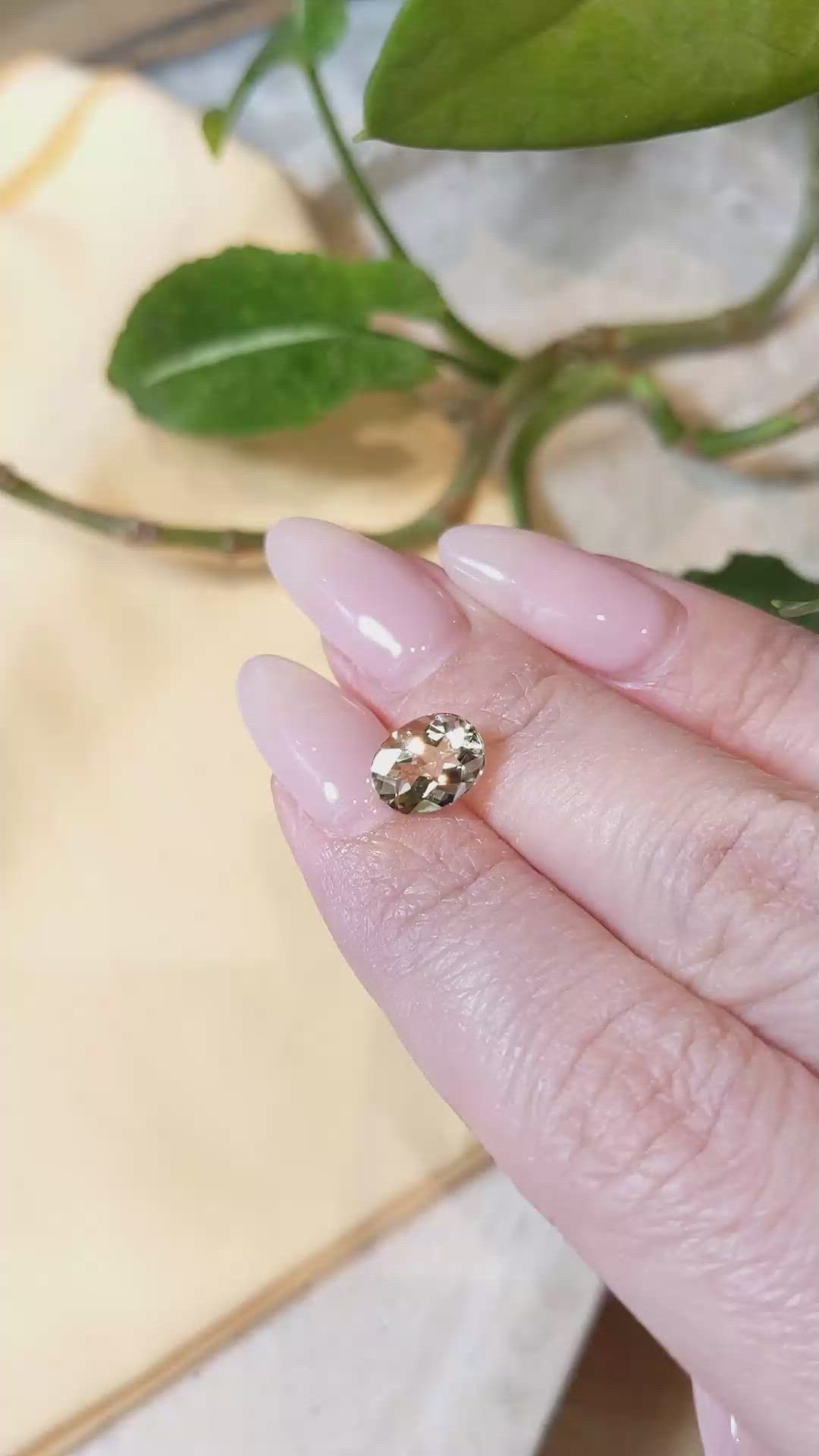 1.72 Ct. Heliodor from Pakistan Size Video