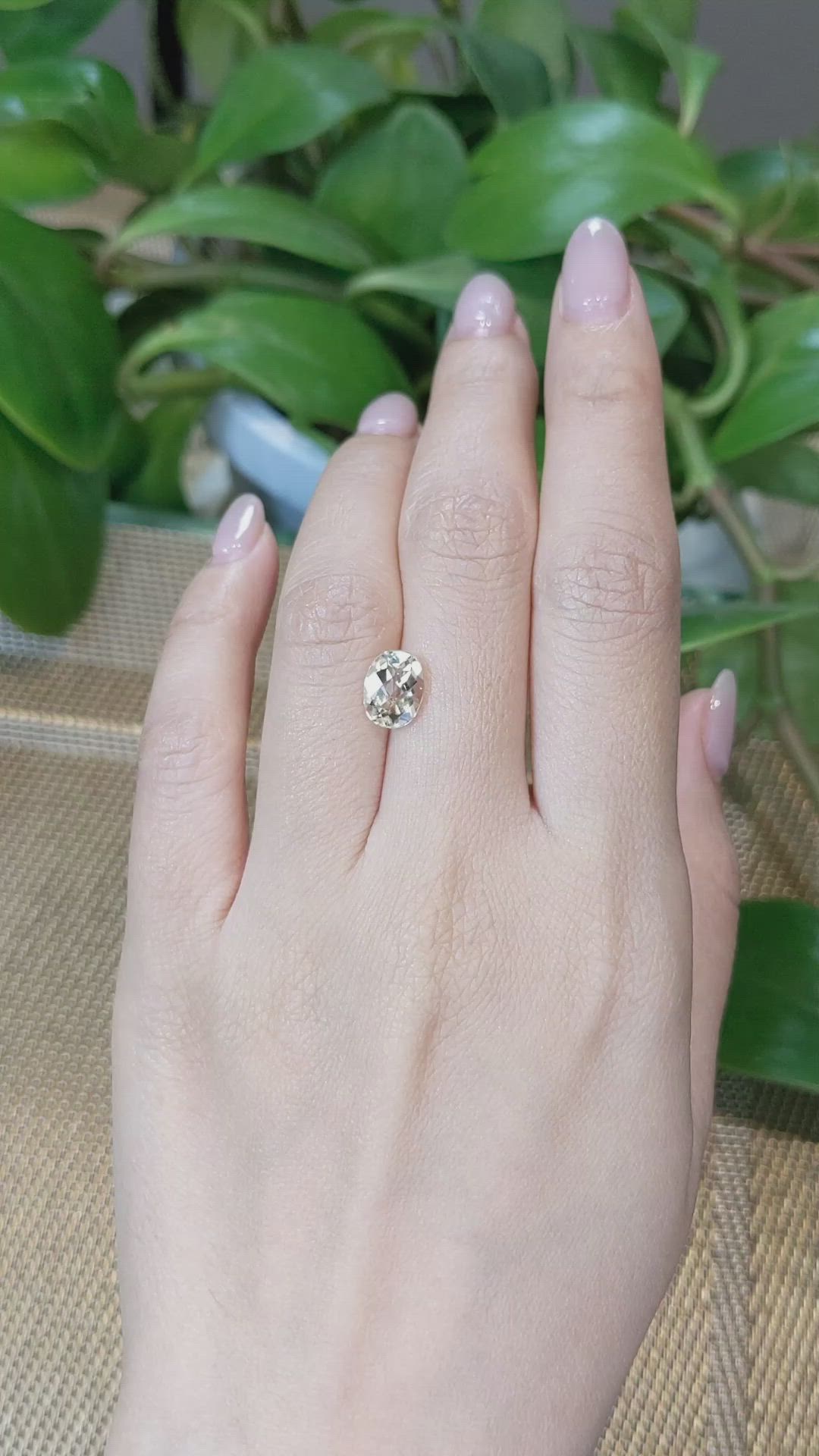 1.74 Ct. Heliodor from Pakistan Size Video