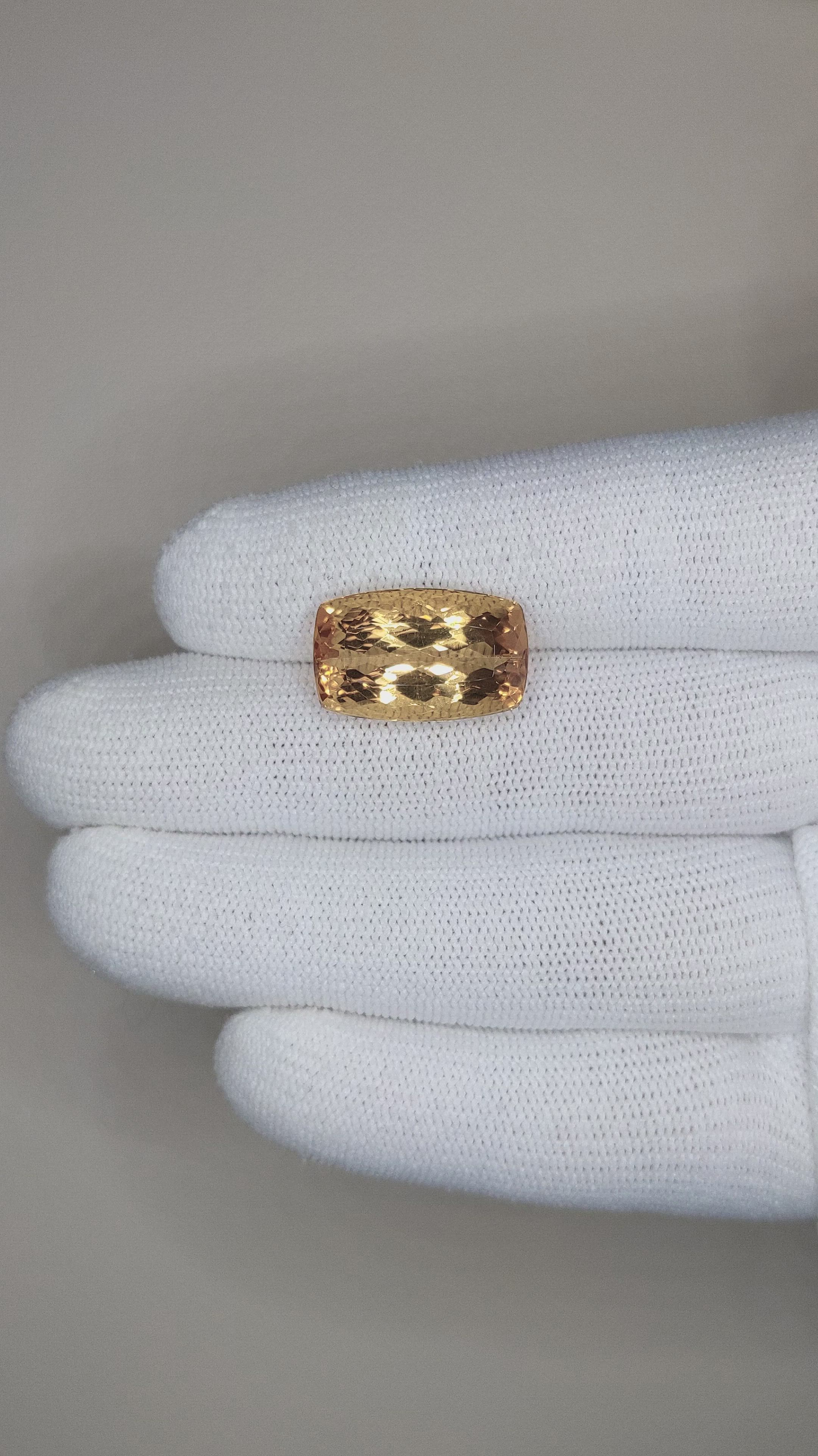 14.47 Ct. Imperial Topaz from Brazil Size Video