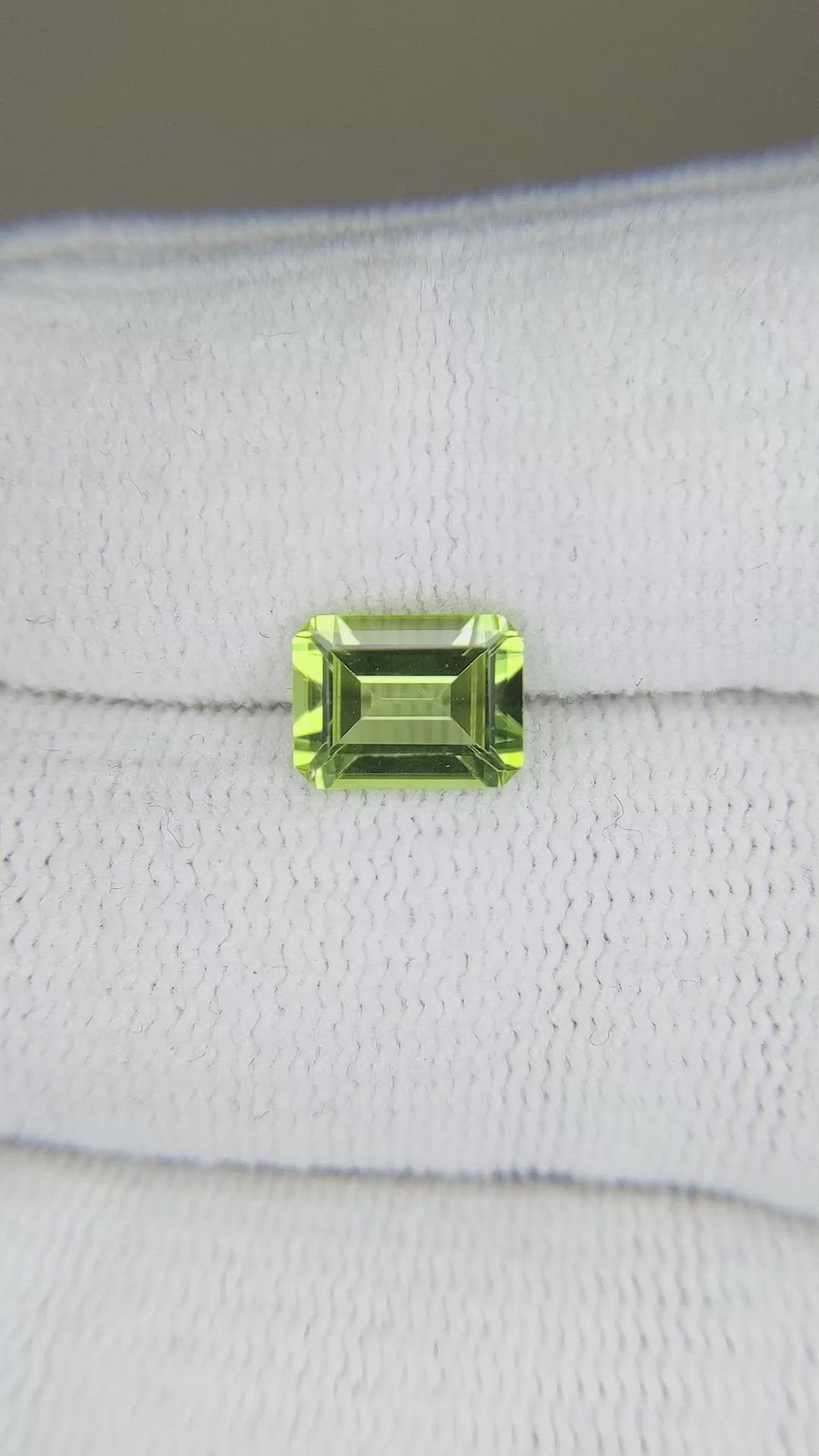 1.55 Ct. Peridot from Pakistan Size Video
