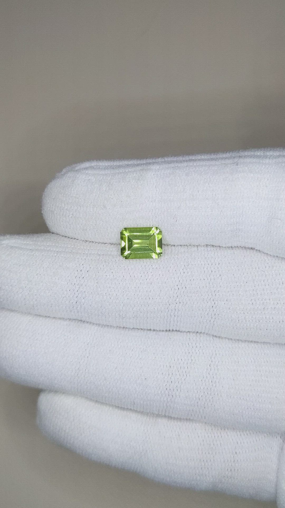 1.55 Ct. Peridot from Pakistan Size Video
