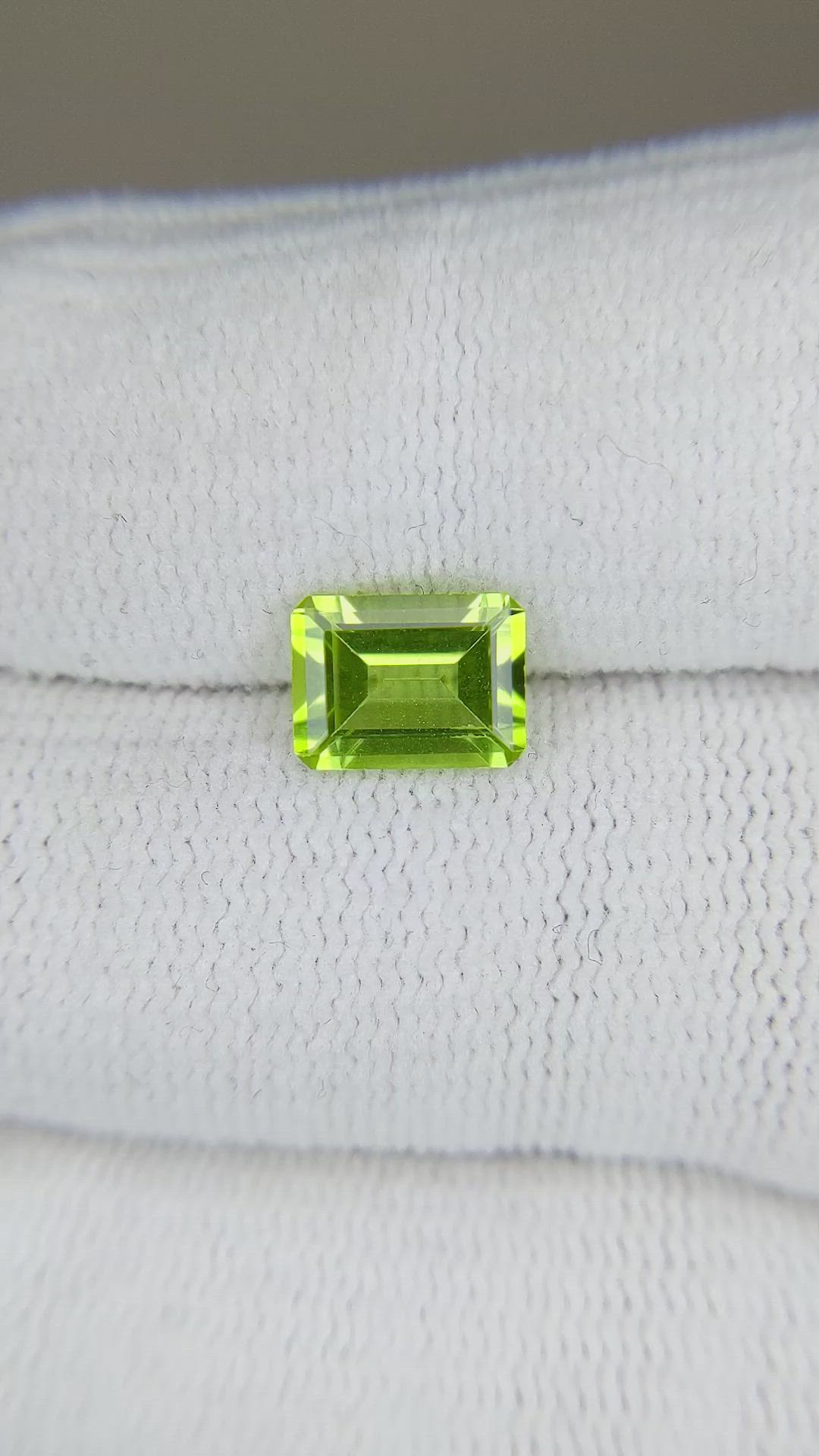 1.57 Ct. Peridot from Pakistan Size Video