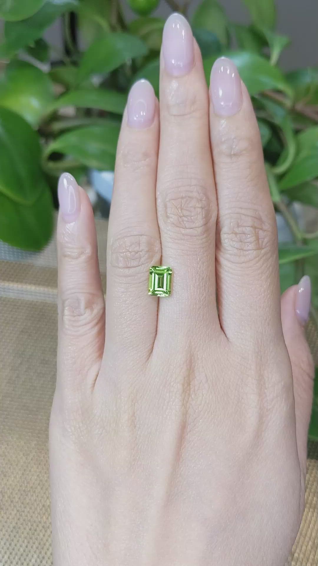 1.70 Ct. Peridot from Pakistan Size Video