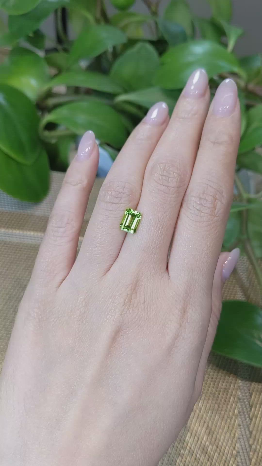 1.77 Ct. Peridot from Pakistan Size Video