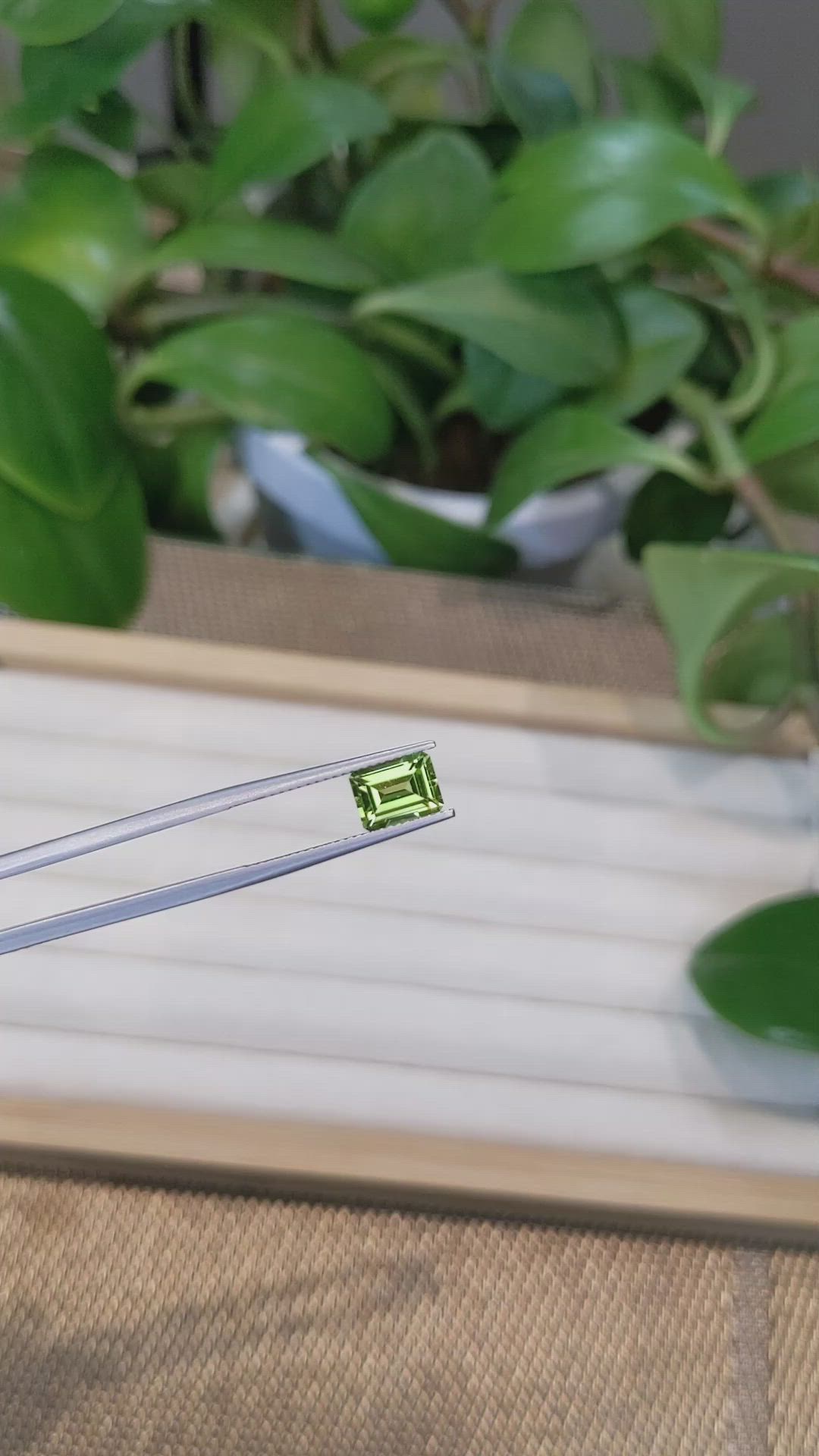 1.80 Ct. Peridot from Pakistan Size Video