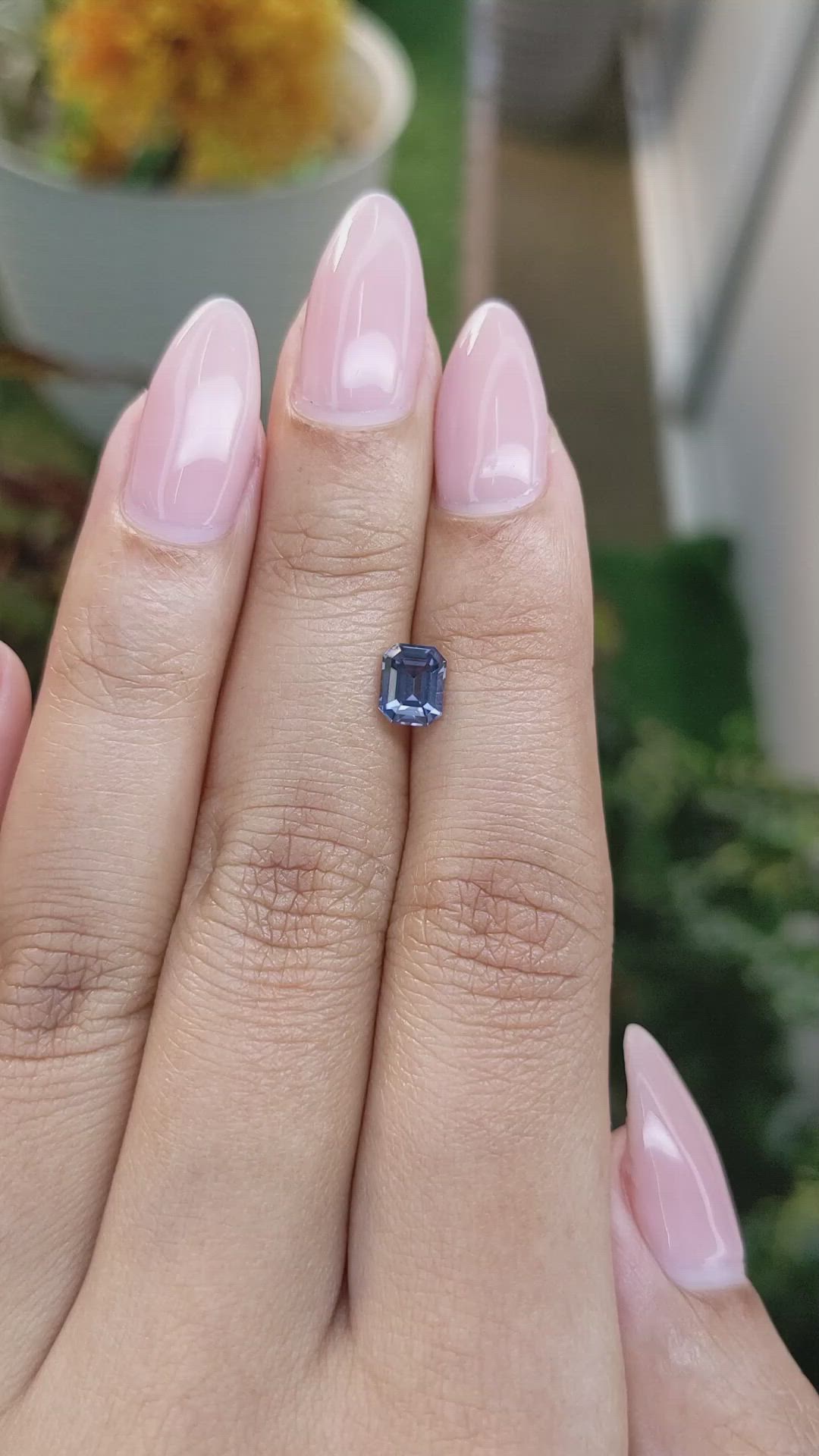 0.90 Ct. Spinel from Ceylon (Sri Lanka) Size Video