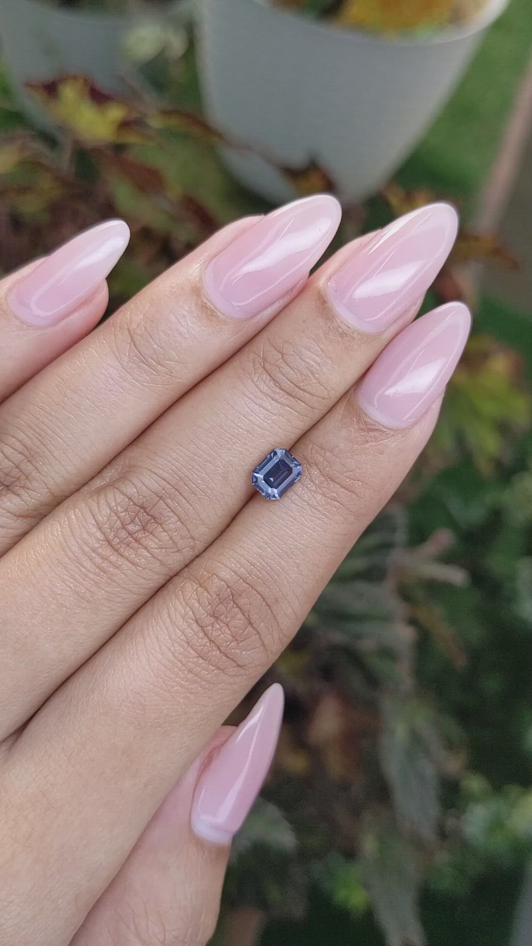 0.90 Ct. Spinel from Ceylon (Sri Lanka) Size Video