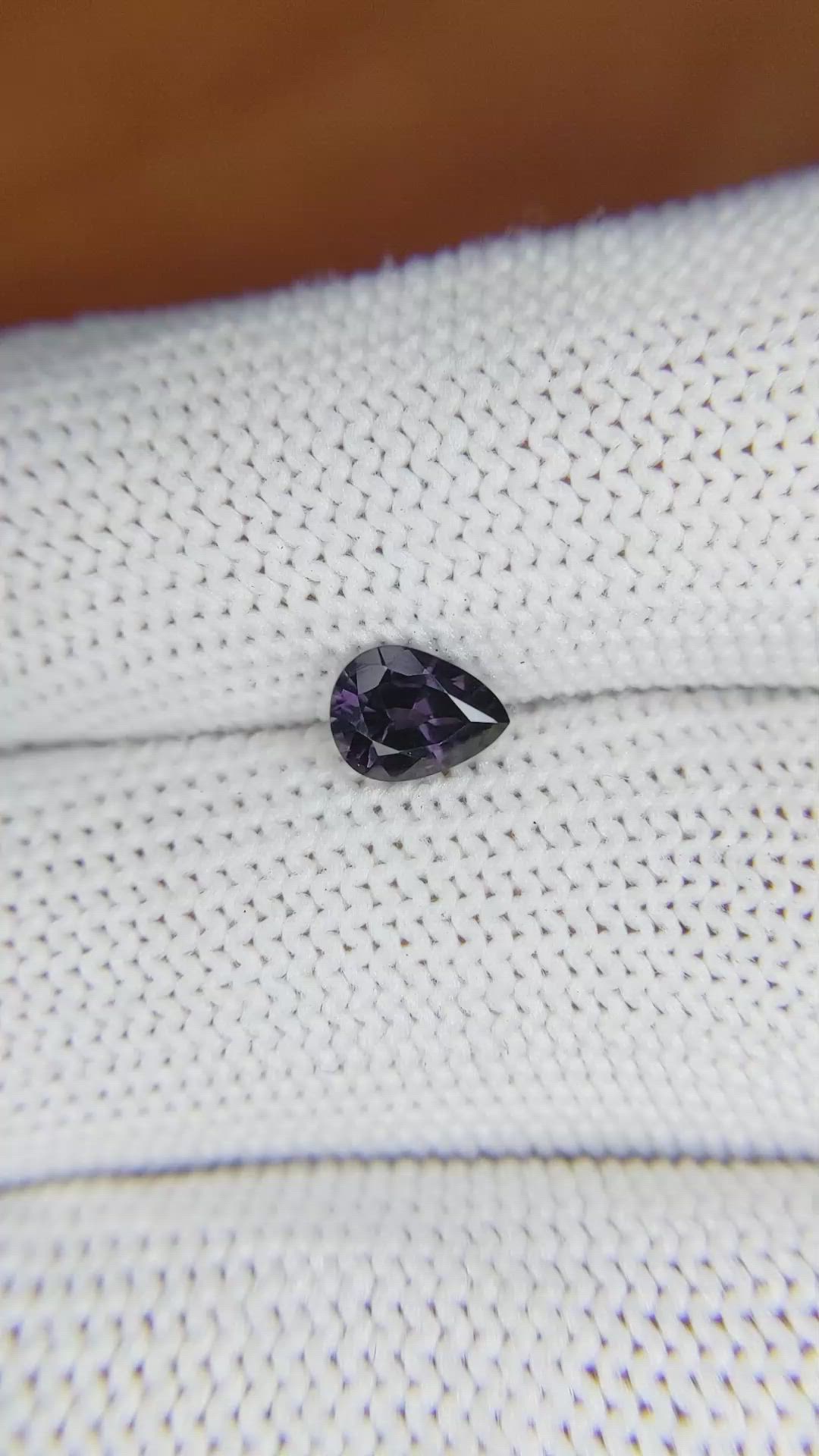 0.71 Ct. Spinel from Ceylon (Sri Lanka) Size Video