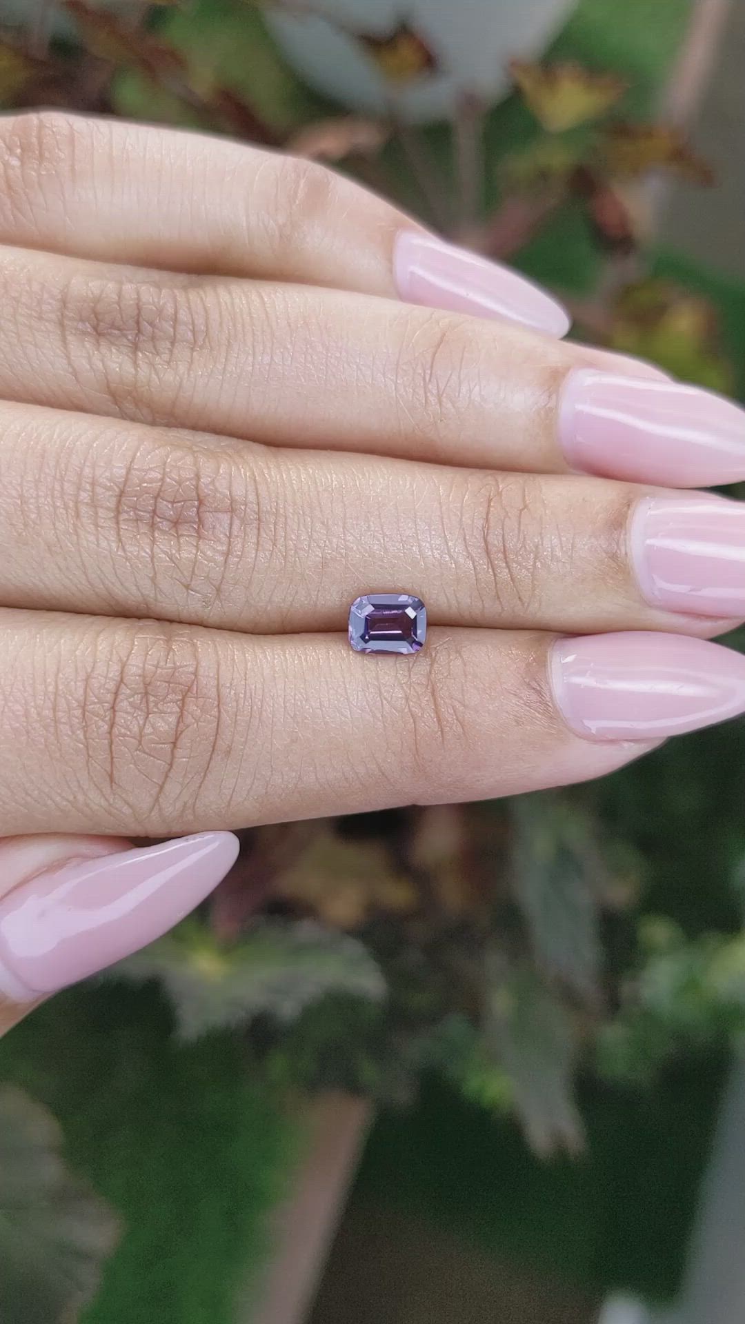 0.83 Ct. Spinel from Ceylon (Sri Lanka) Size Video