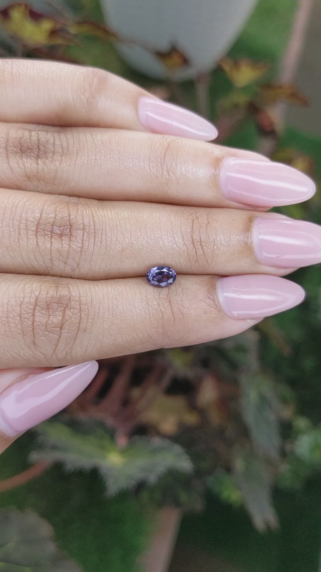 0.52 Ct. Spinel from Ceylon (Sri Lanka) Size Video