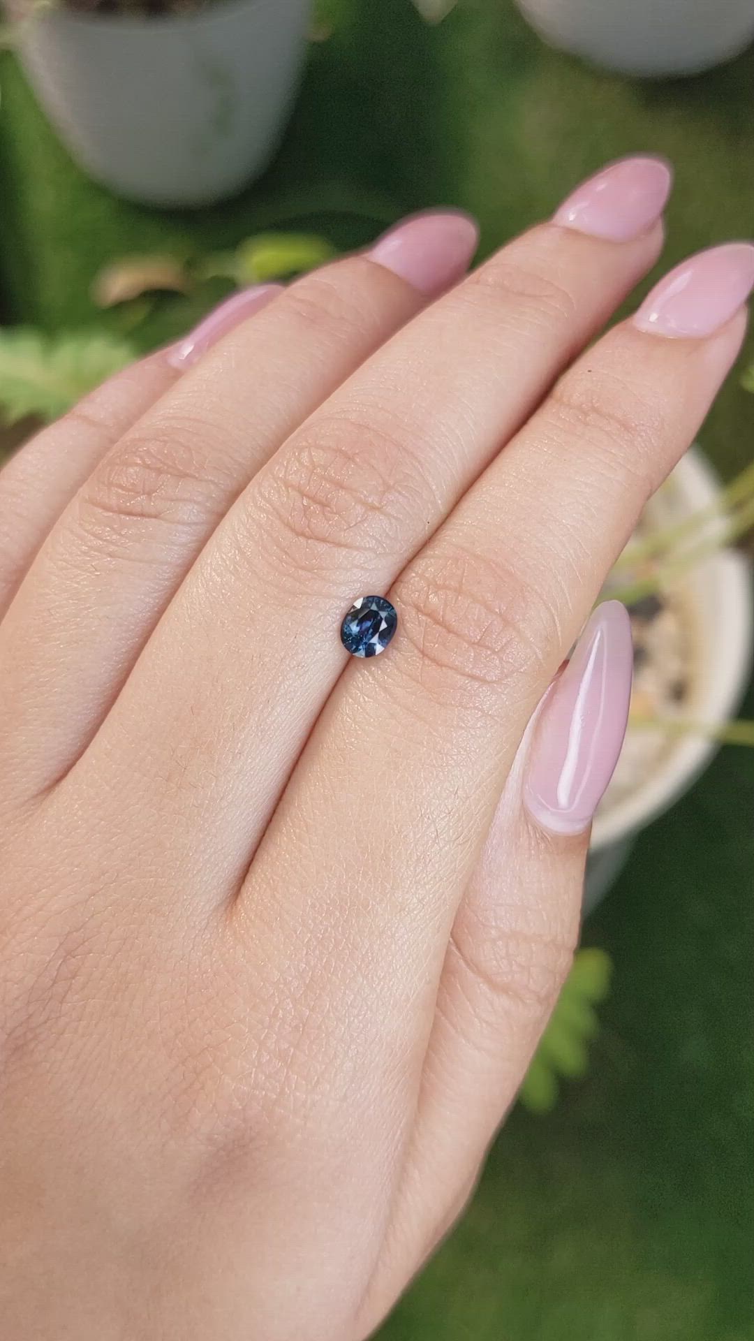 0.53 Ct. Spinel from Ceylon (Sri Lanka) Size Video