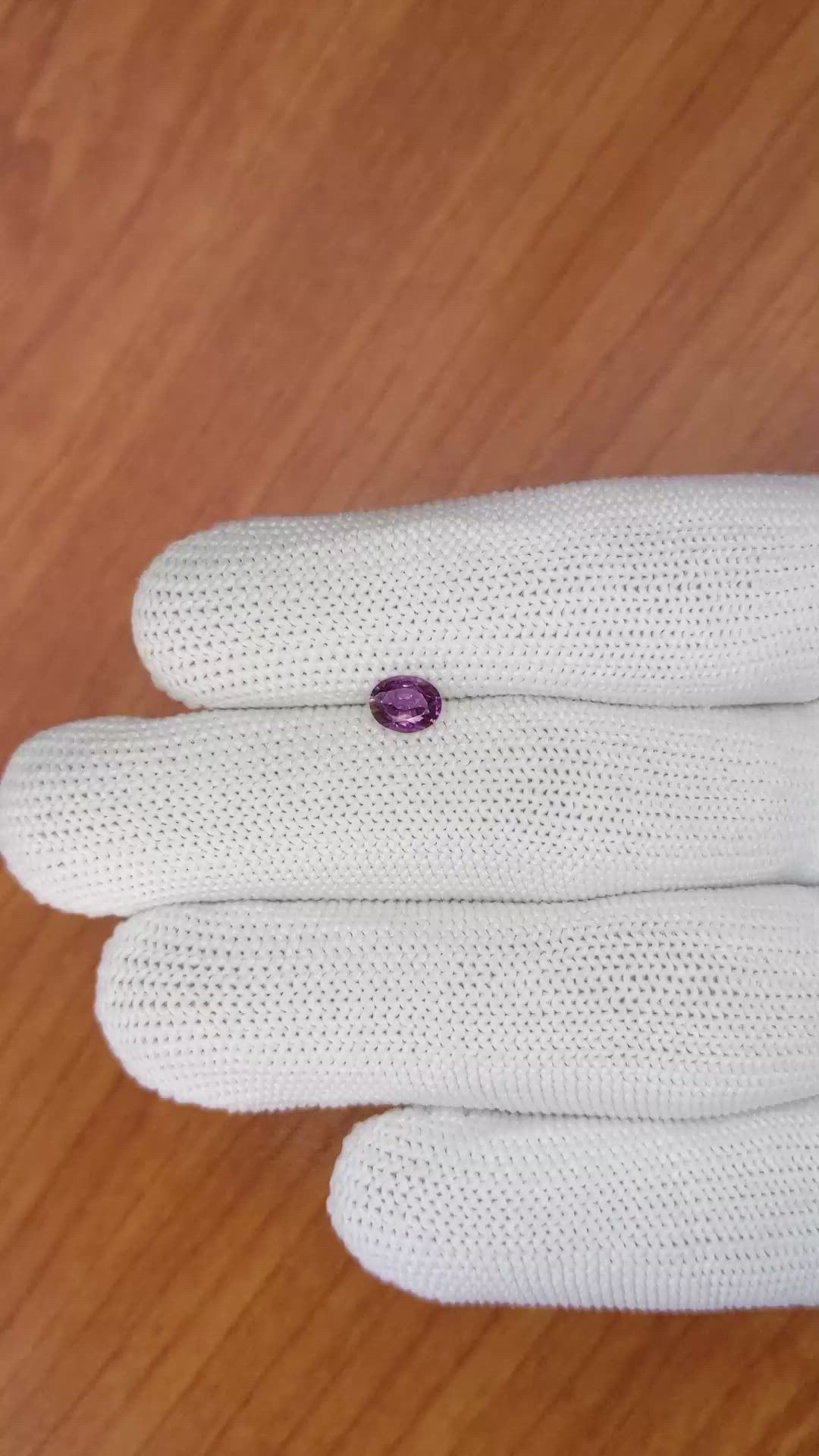 0.59 Ct. Spinel from Ceylon (Sri Lanka) Size Video