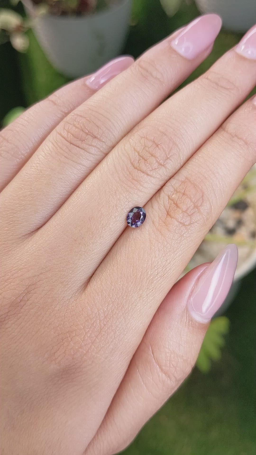 0.50 Ct. Spinel from Ceylon (Sri Lanka) Size Video