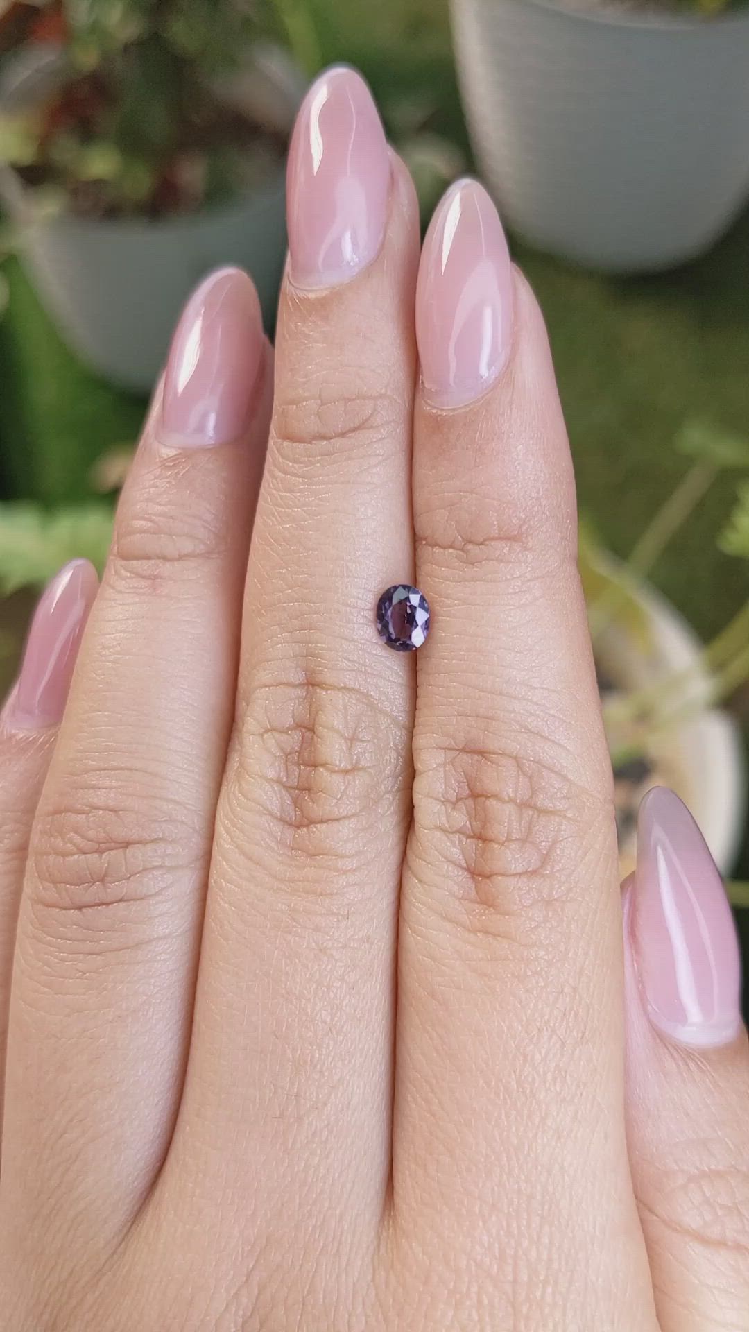 0.50 Ct. Spinel from Ceylon (Sri Lanka) Size Video