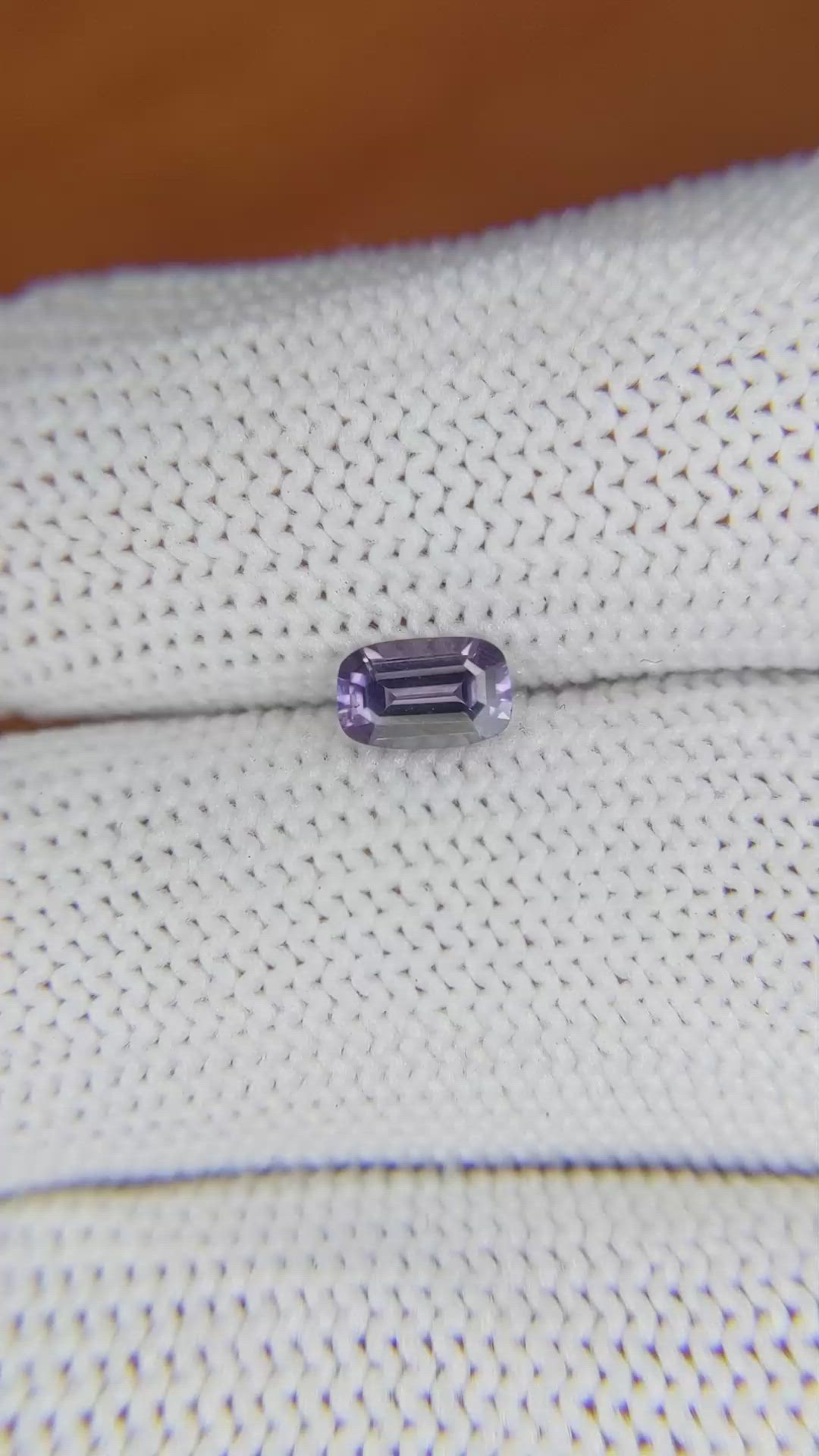 0.56 Ct. Spinel from Ceylon (Sri Lanka) Size Video