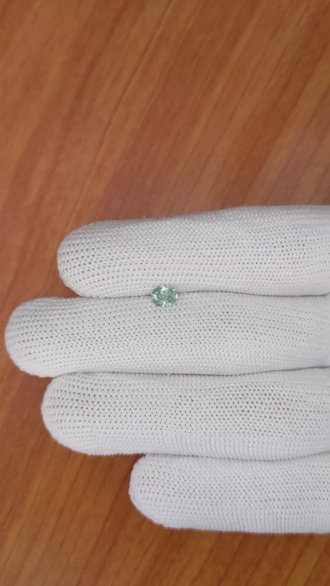 0.51 Ct. Zircon from Ceylon (Sri Lanka) Size Video