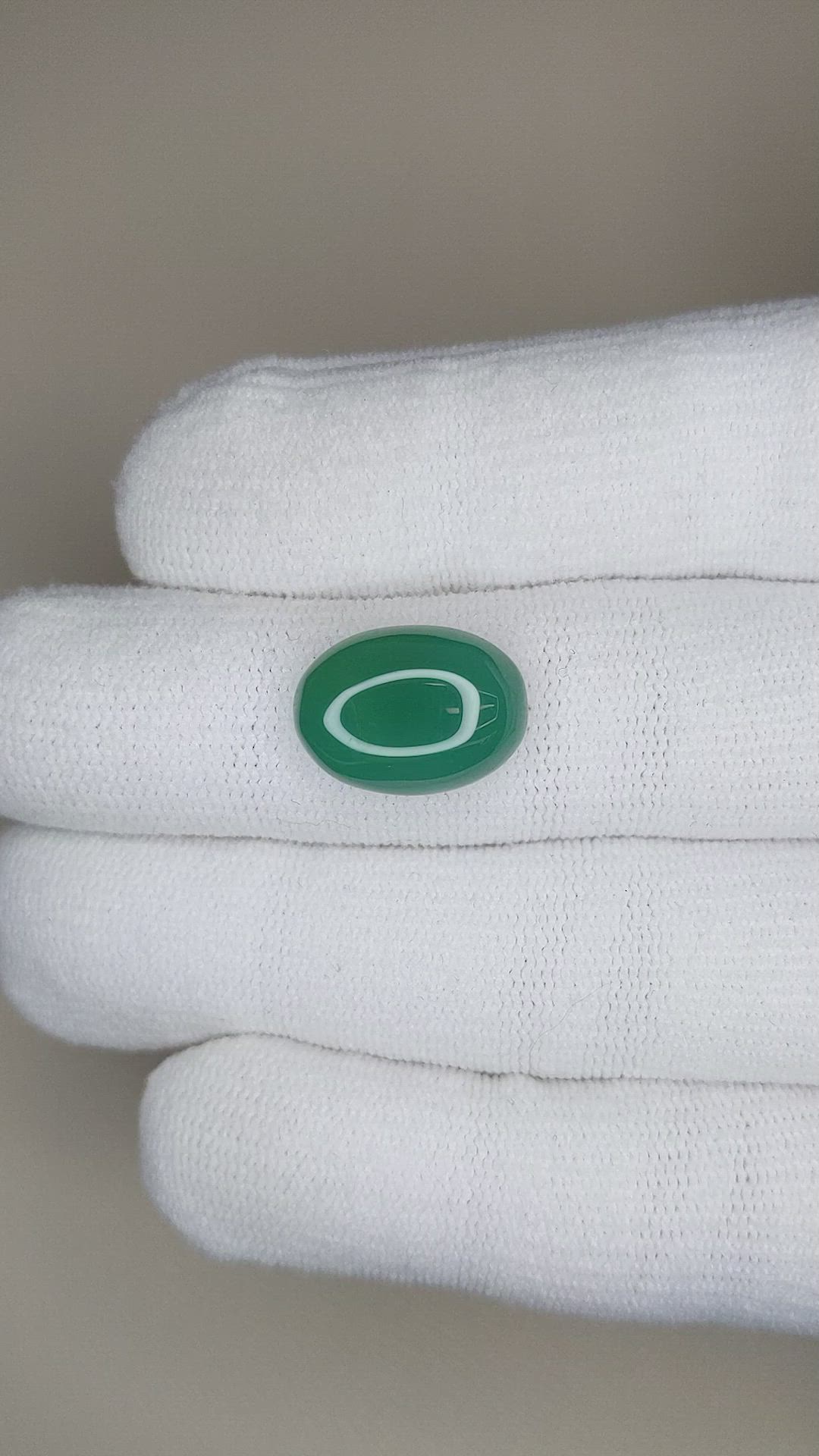 8.01 Ct. Cabochon Agate from Namibia Size Video