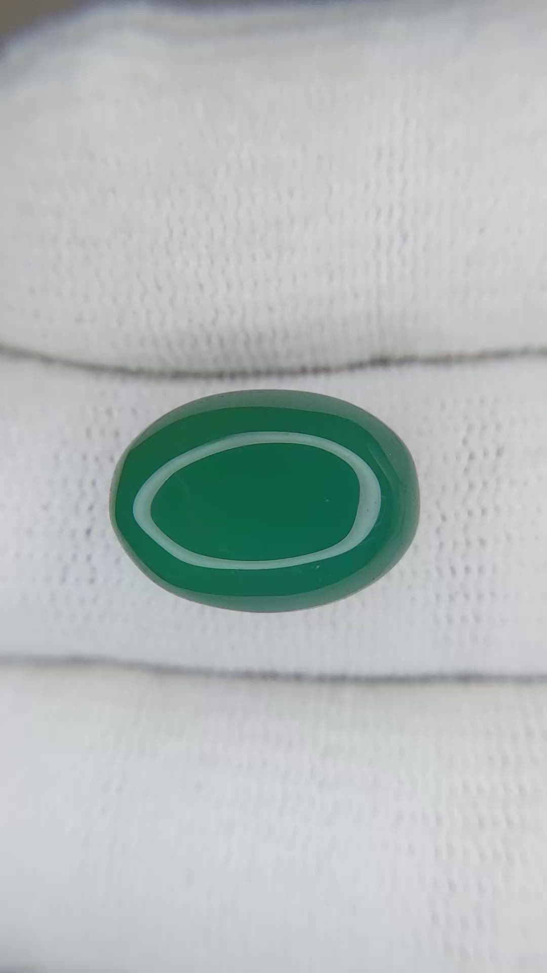 8.01 Ct. Cabochon Agate from Namibia Size Video