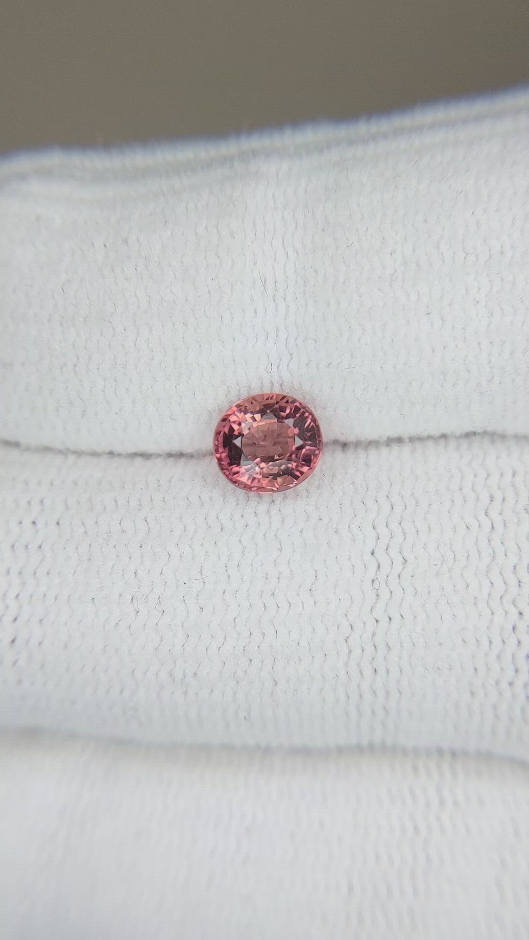 0.91 Ct. Tourmaline from Tanzania Size Video