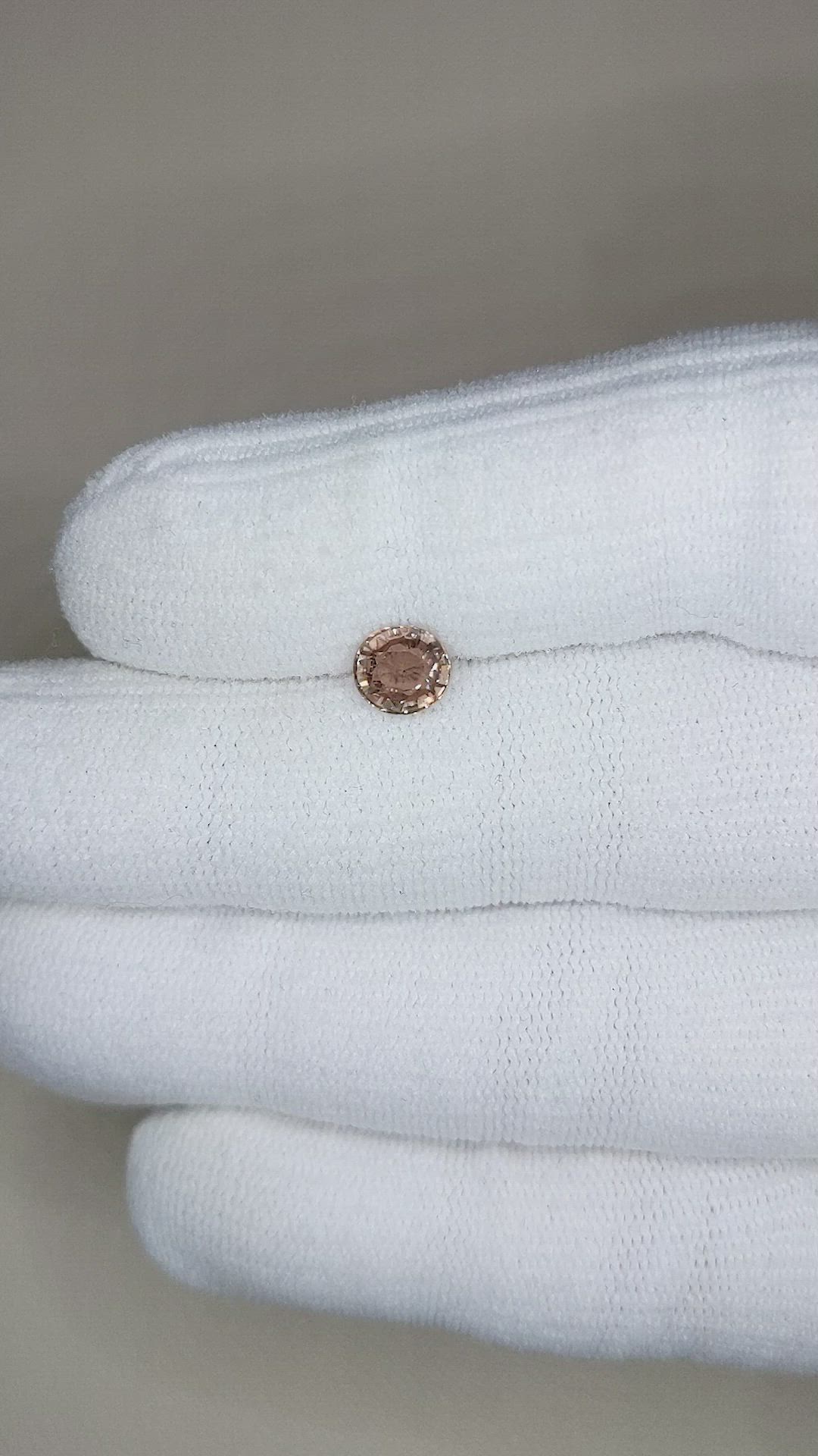 1.06 Ct. Brown Tourmaline from Tanzania Size Video