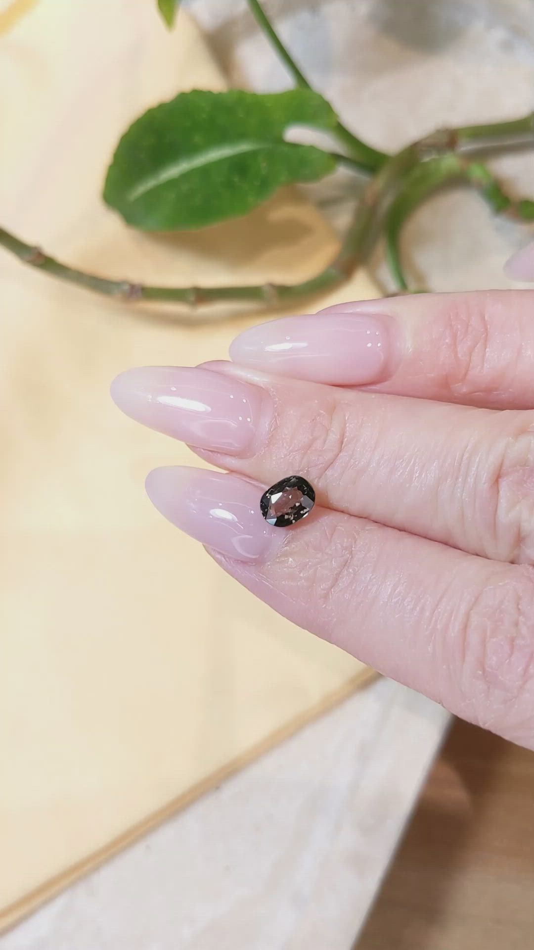 1.08 Ct. Tourmaline from Tanzania Size Video