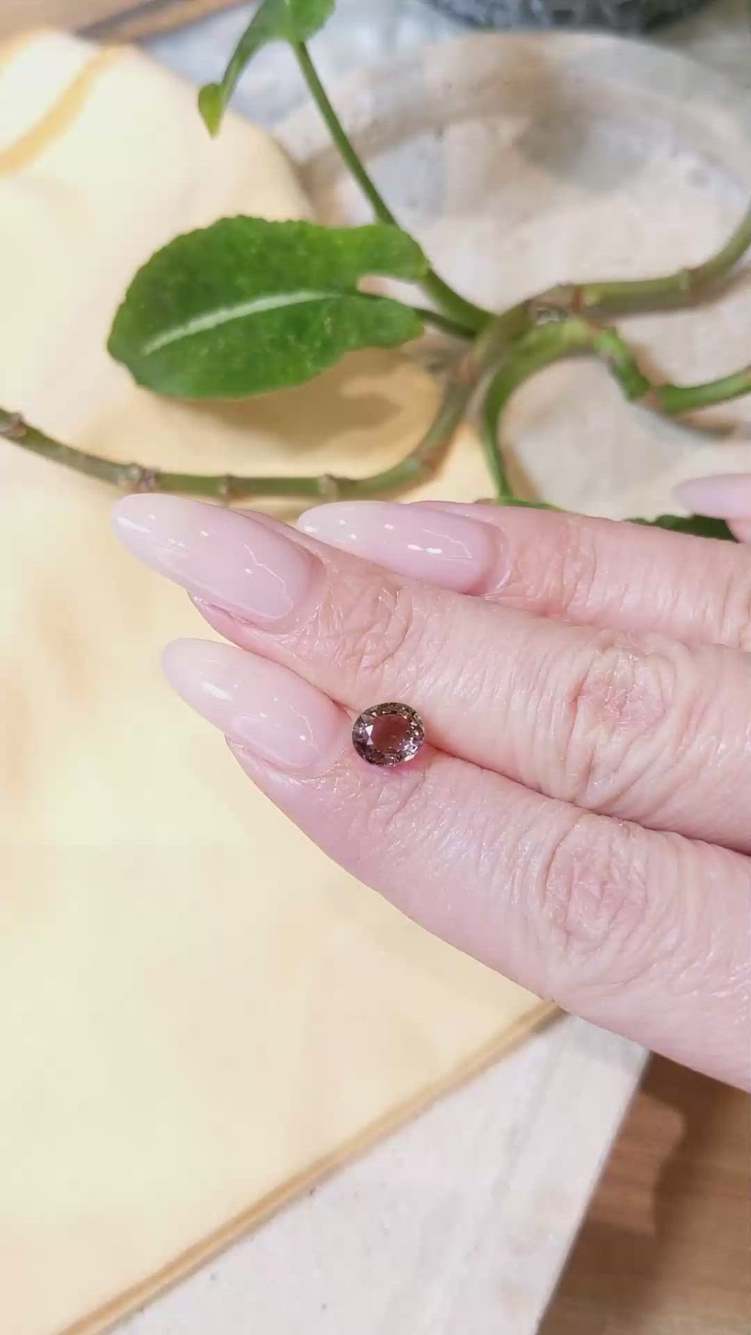 1.28 Ct. Tourmaline from Tanzania Size Video