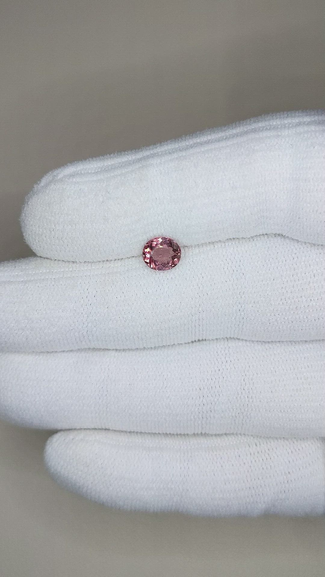 0.96 Ct. Tourmaline from Tanzania Size Video