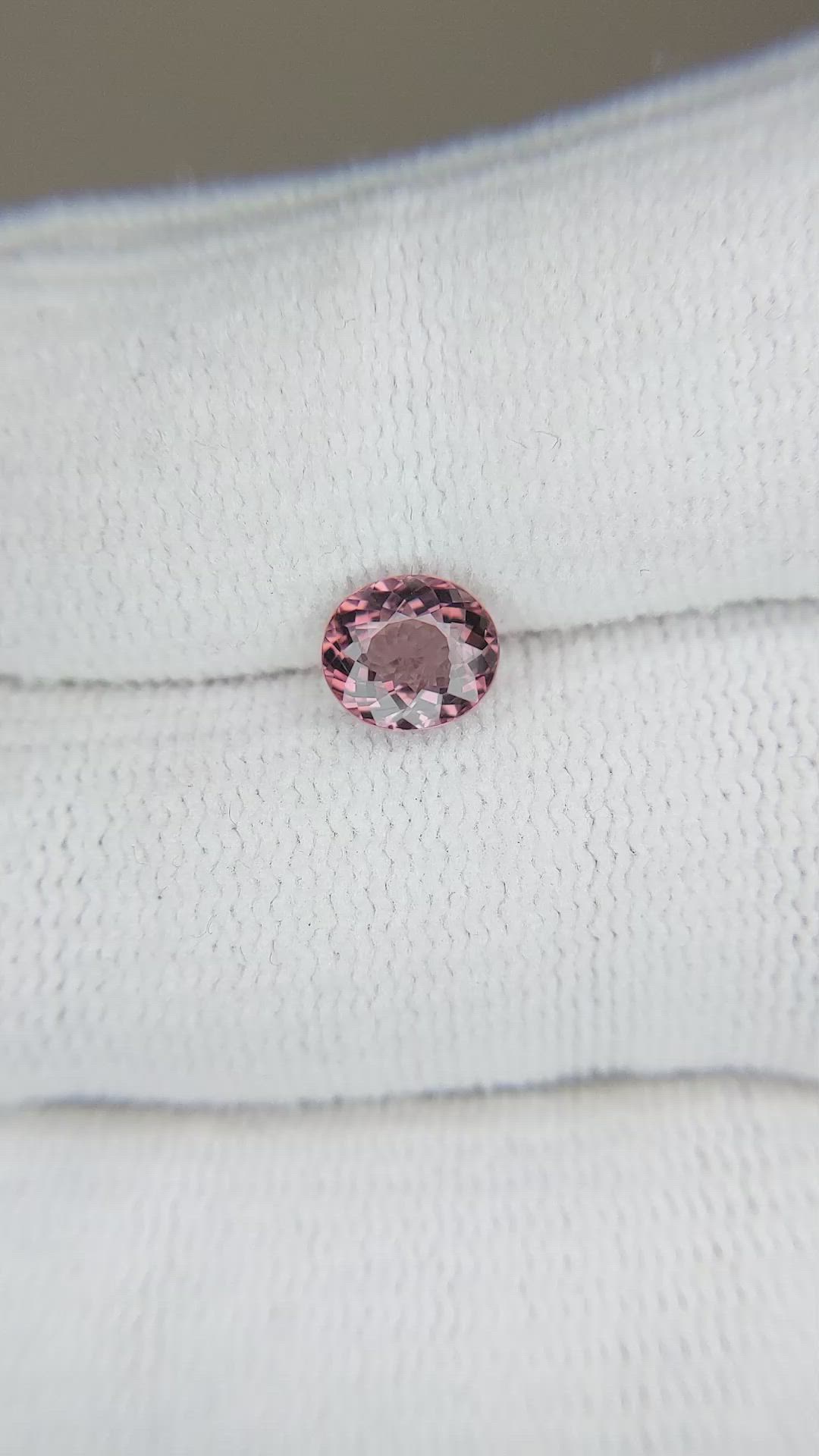 0.96 Ct. Tourmaline from Tanzania Size Video