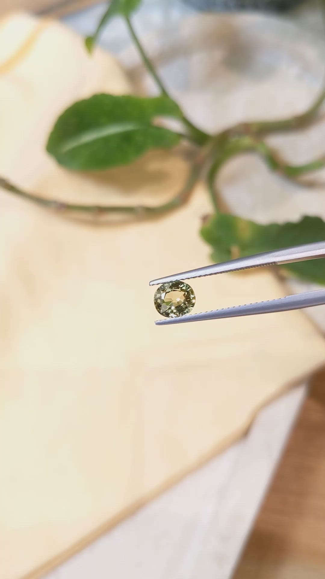 1.15 Ct. Tourmaline from Tanzania Size Video