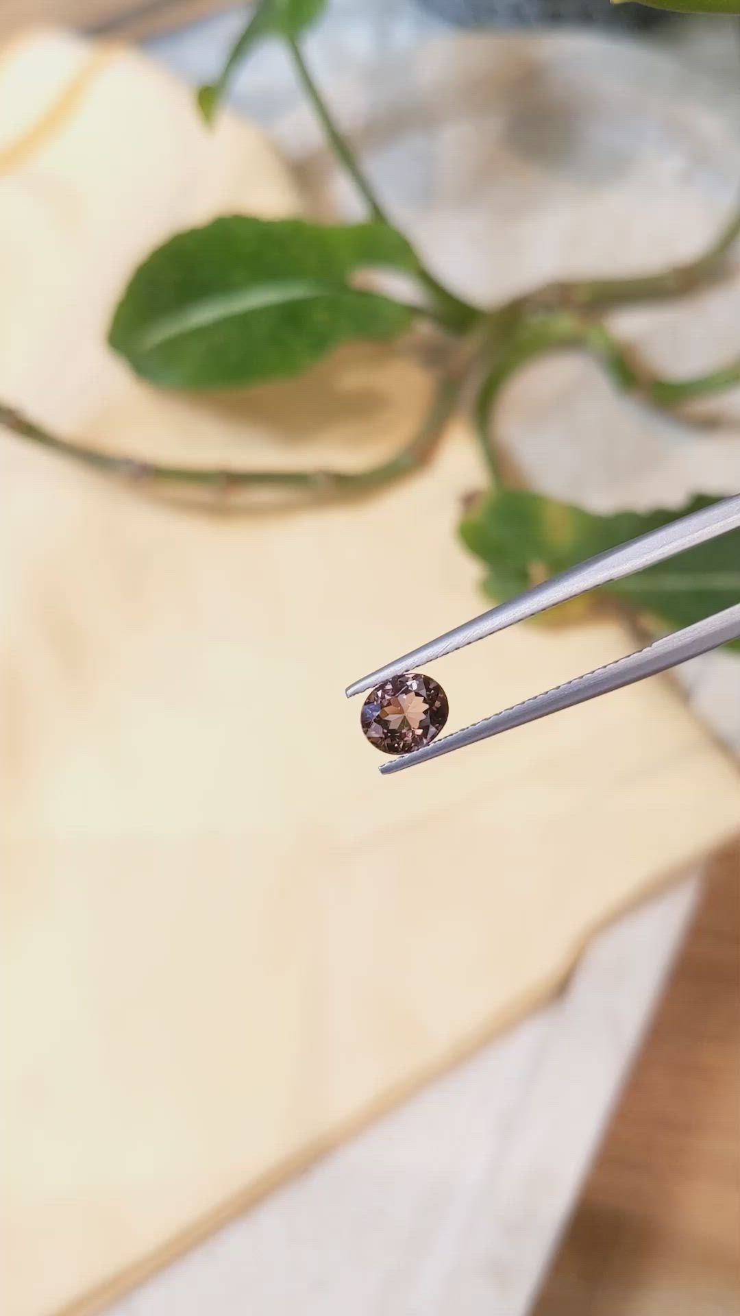 1.08 Ct. Tourmaline from Tanzania Size Video