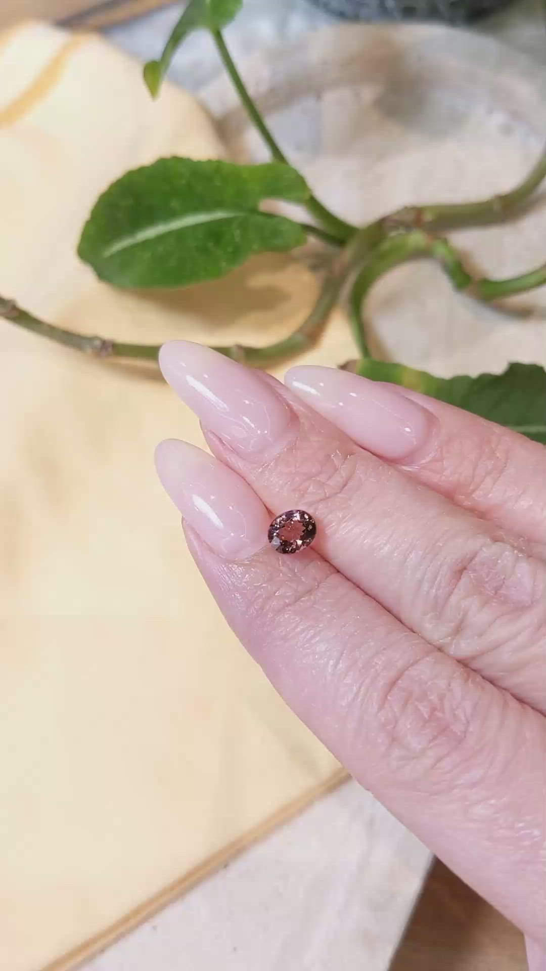 1.08 Ct. Tourmaline from Tanzania Size Video