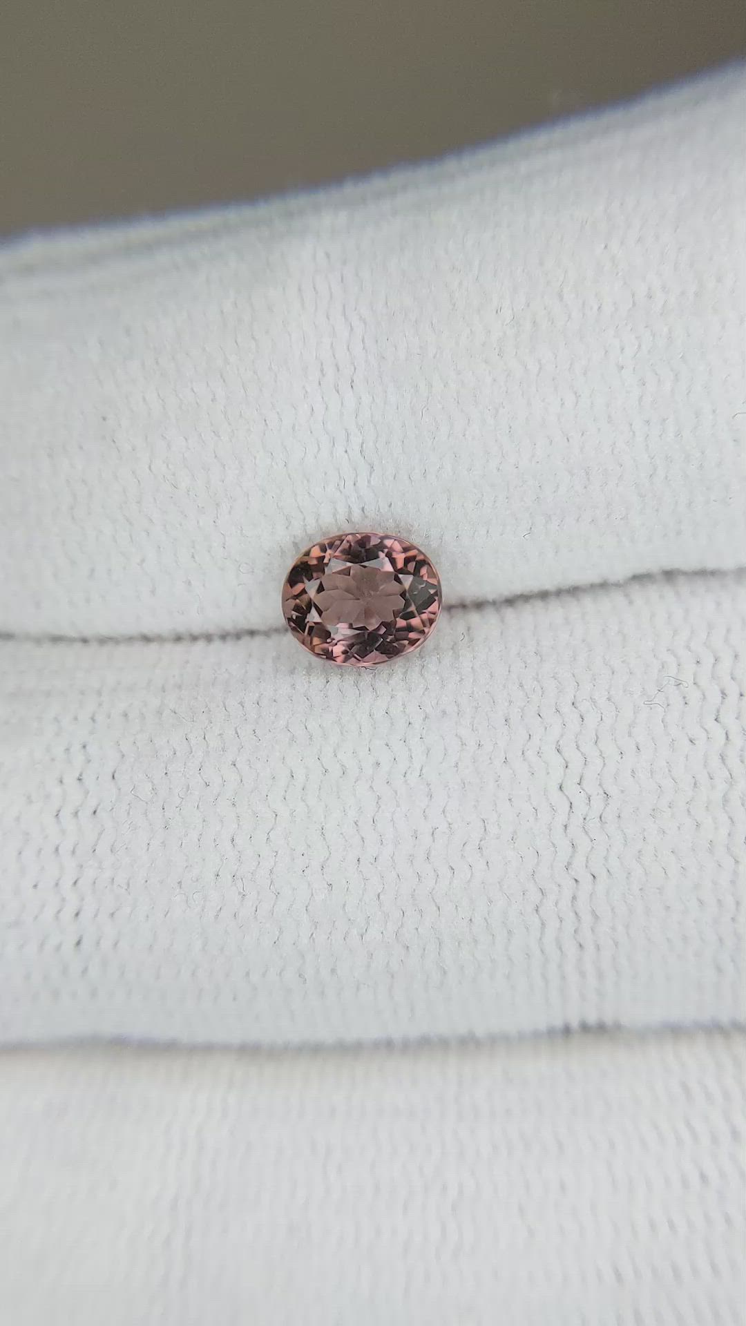 1.08 Ct. Tourmaline from Tanzania Size Video